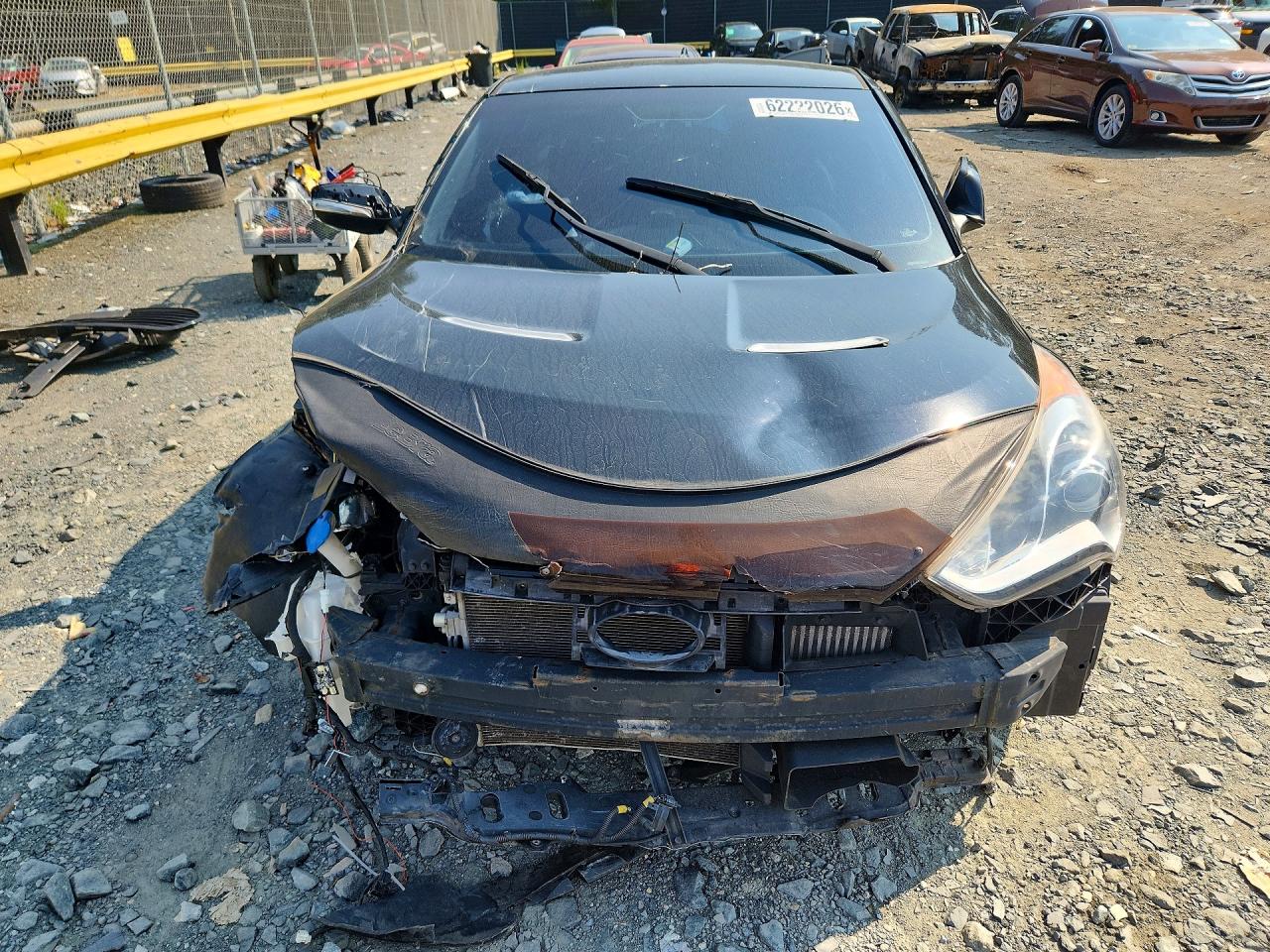 2015 Hyundai Veloster Turbo Black vin: KMHTC6AE5FU225688