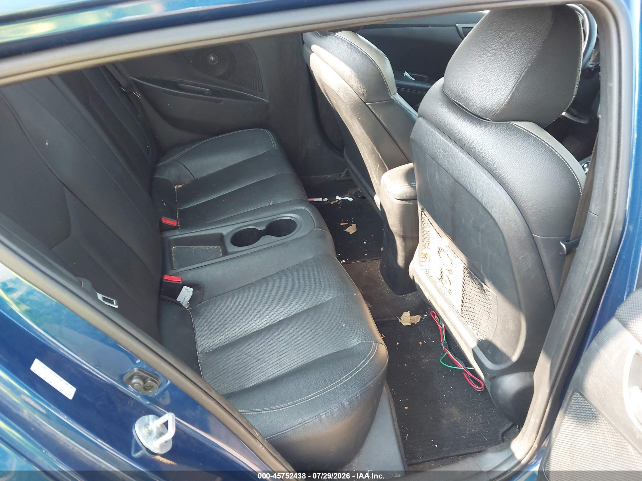 2017 Hyundai Veloster Turbo Blue vin: KMHTC6AE6HU314673