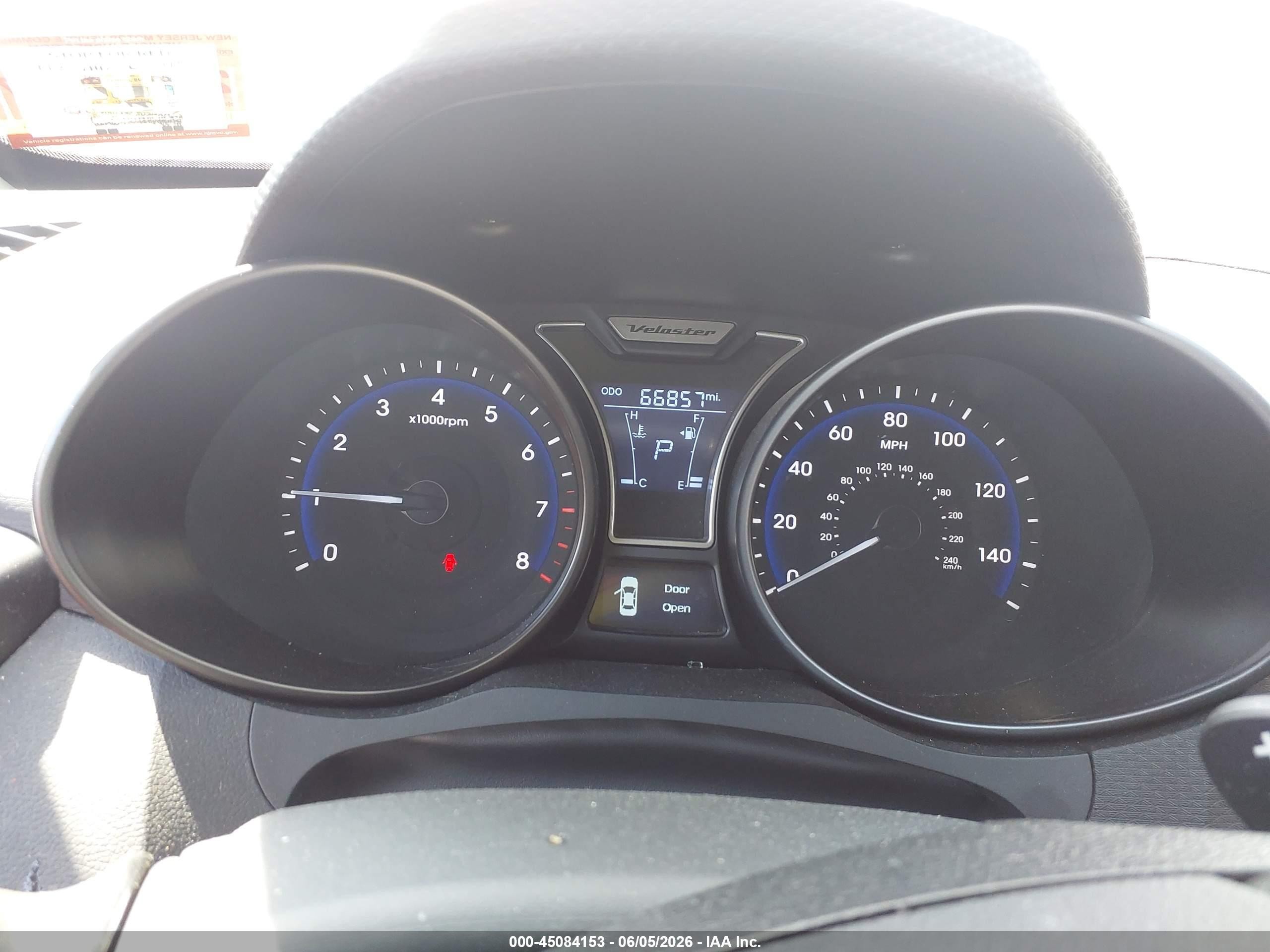 2015 Hyundai Veloster Turbo Orange vin: KMHTC6AE7FU216488