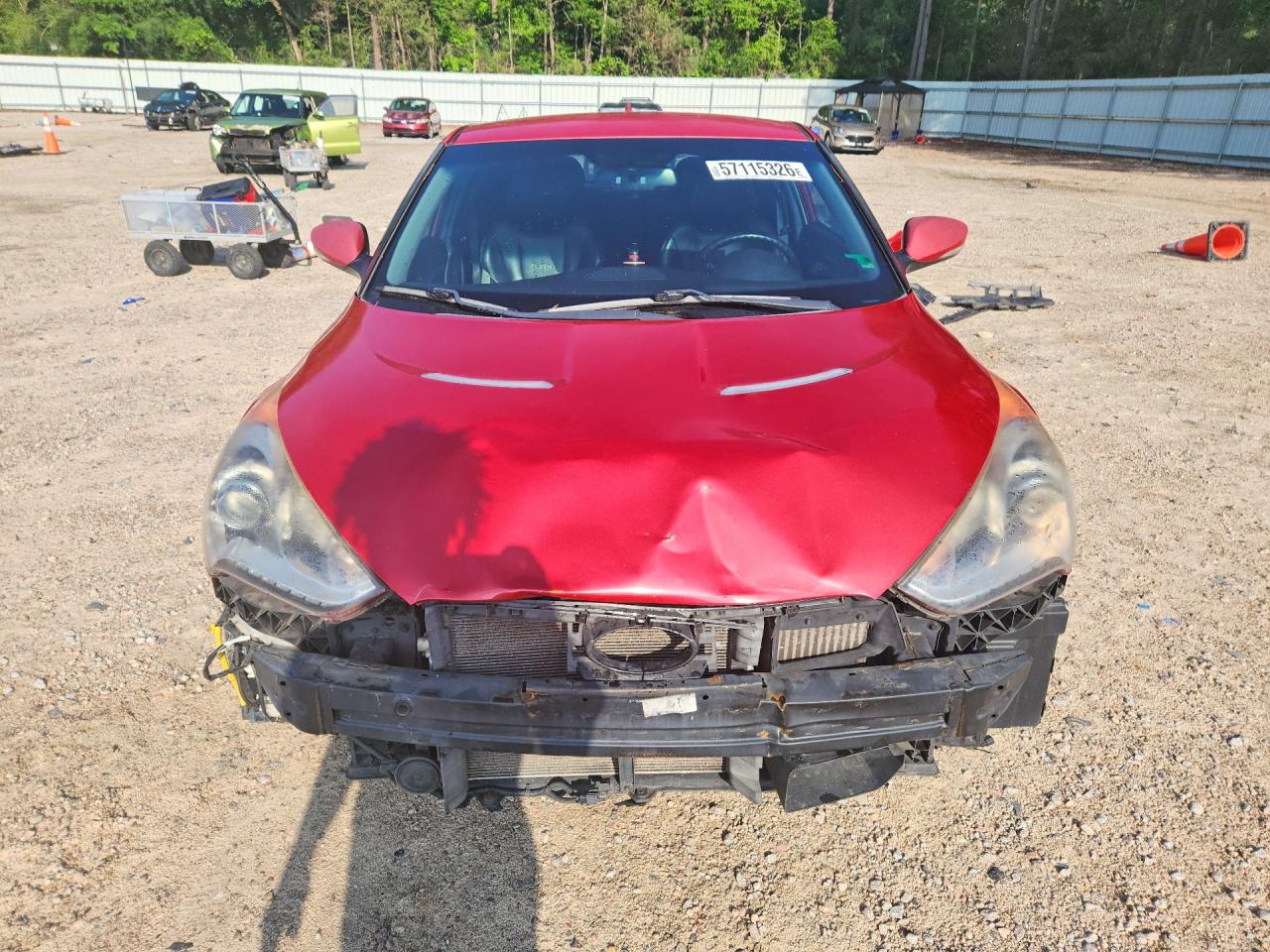 2013 Hyundai Veloster Turbo Red vin: KMHTC6AE8DU153348