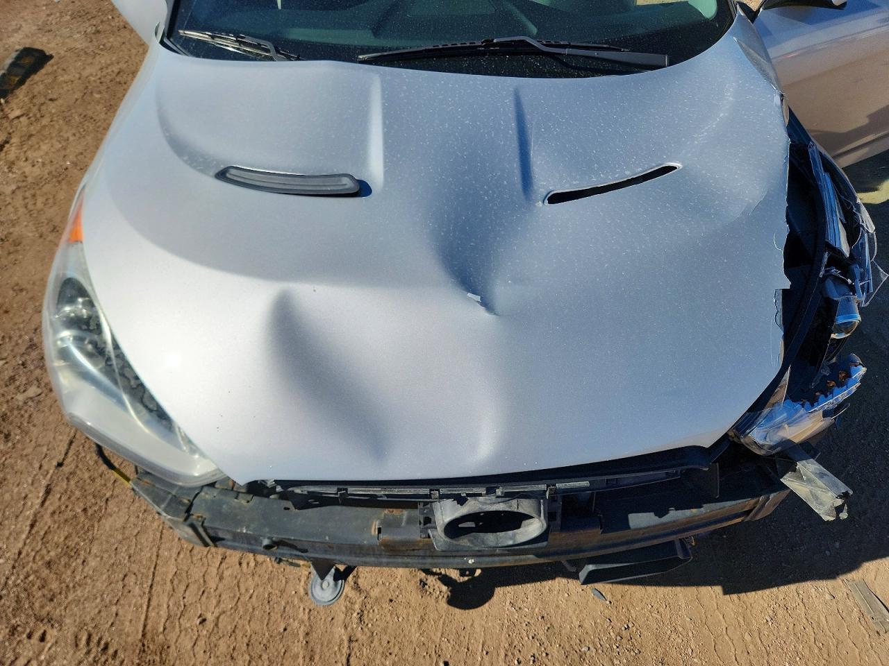 2015 Hyundai Veloster Turbo Silver vin: KMHTC6AE8FU227466