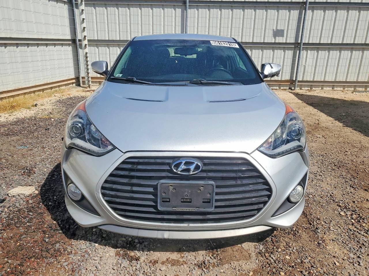 2015 Hyundai Veloster Turbo Silver vin: KMHTC6AE8FU249208