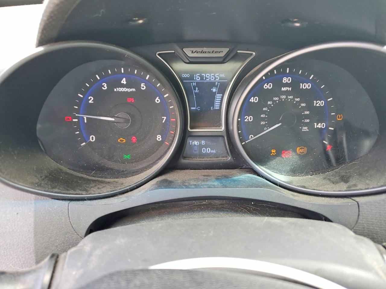 2013 Hyundai Veloster Turbo Silver vin: KMHTC6AE9DU126417