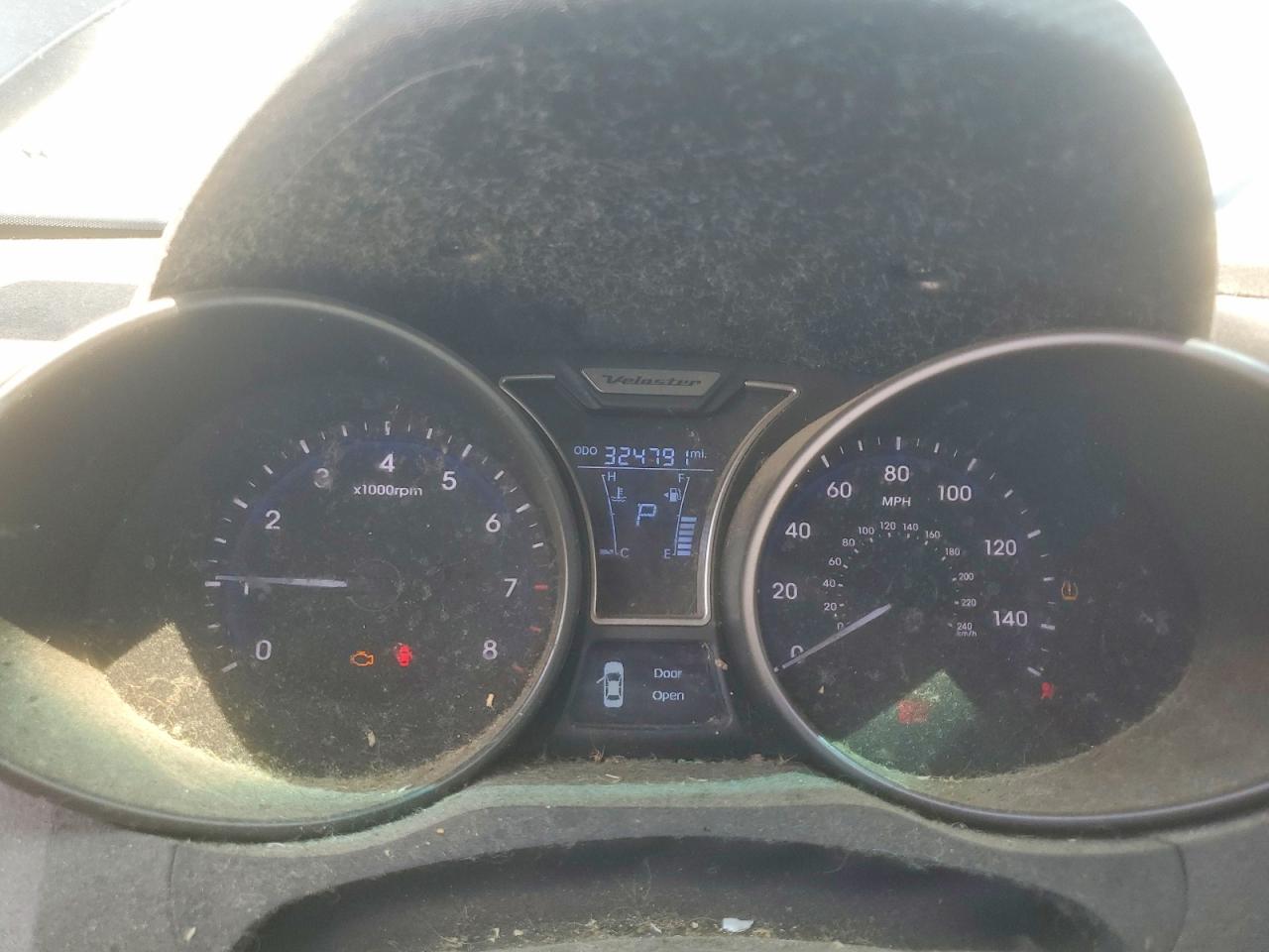 2013 Hyundai Veloster Turbo Black vin: KMHTC6AE9DU134680
