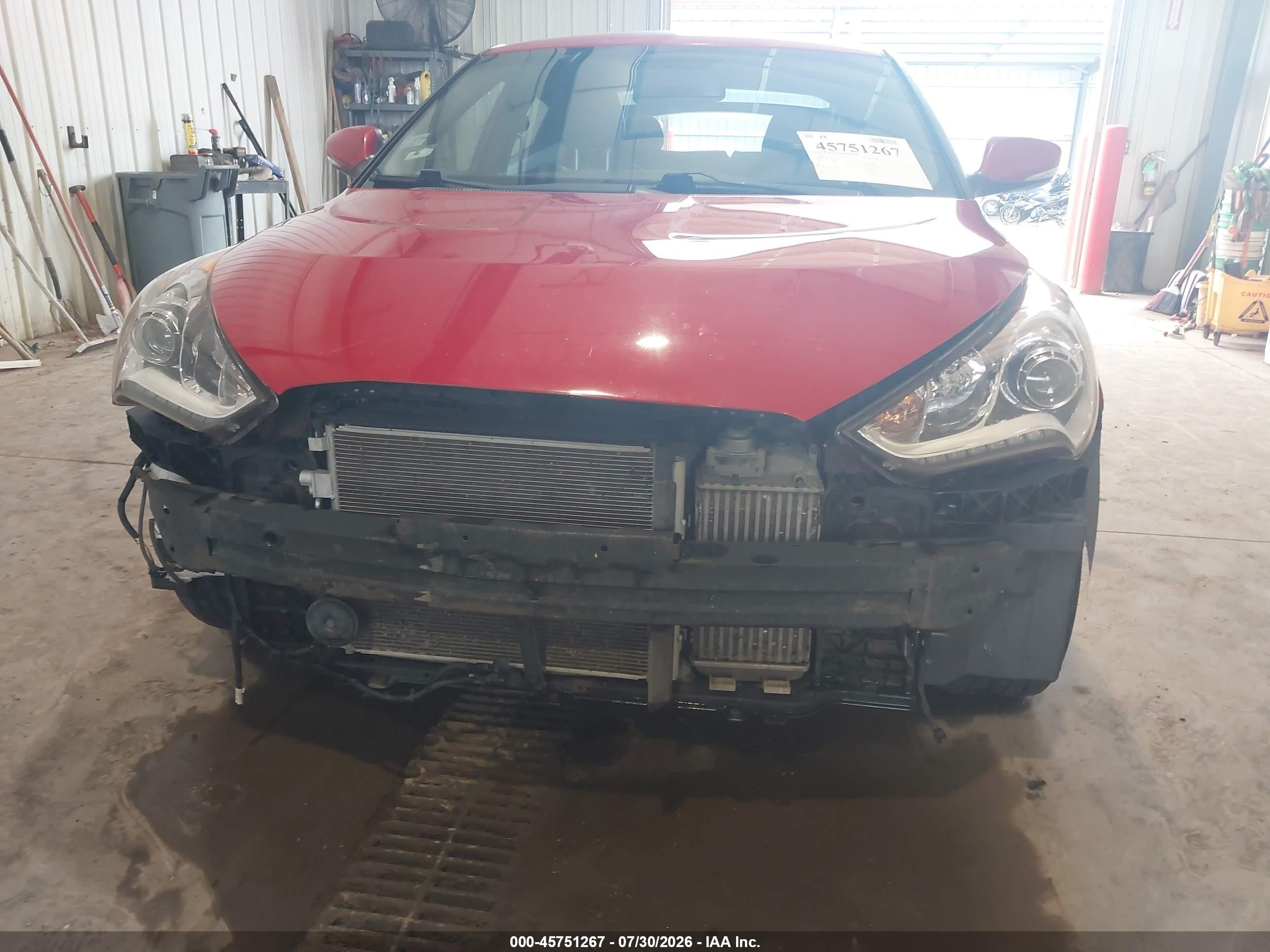 2014 Hyundai Veloster Turbo W/black Red vin: KMHTC6AE9EU191561