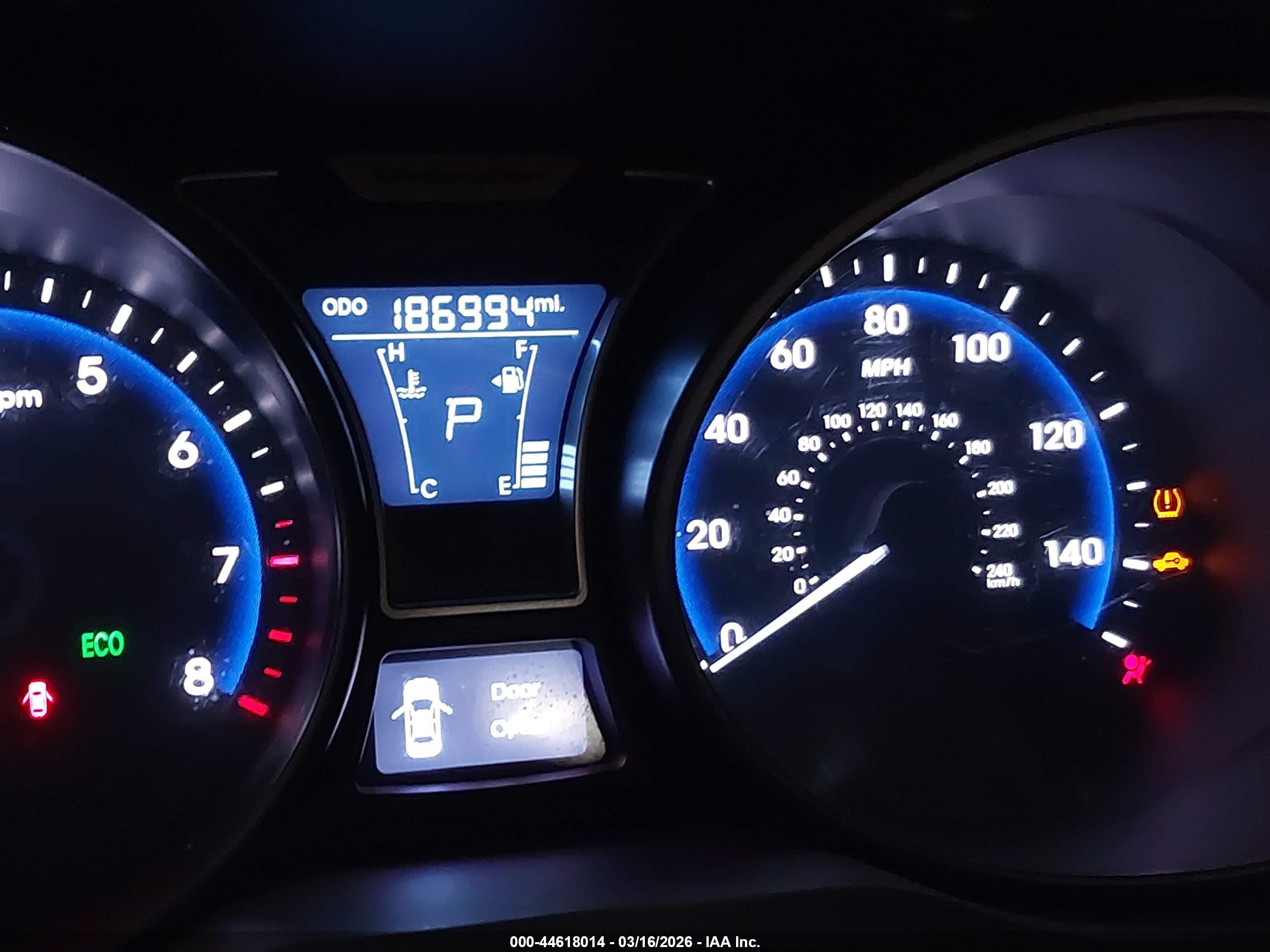2014 Hyundai Veloster Turbo W/black Blue vin: KMHTC6AE9EU193567