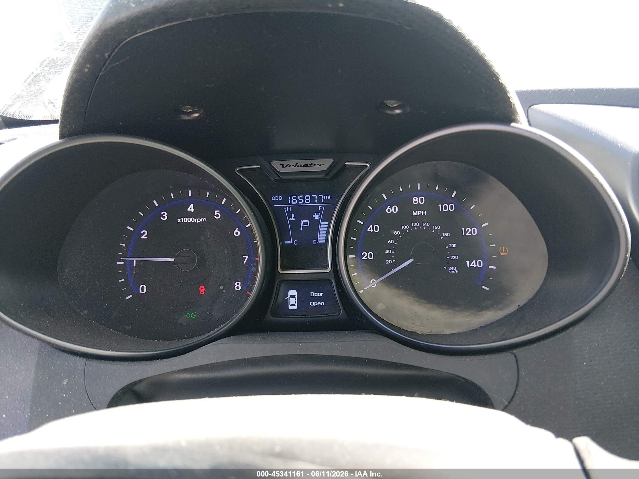 2014 Hyundai Veloster Turbo W/black Black vin: KMHTC6AE9EU194007