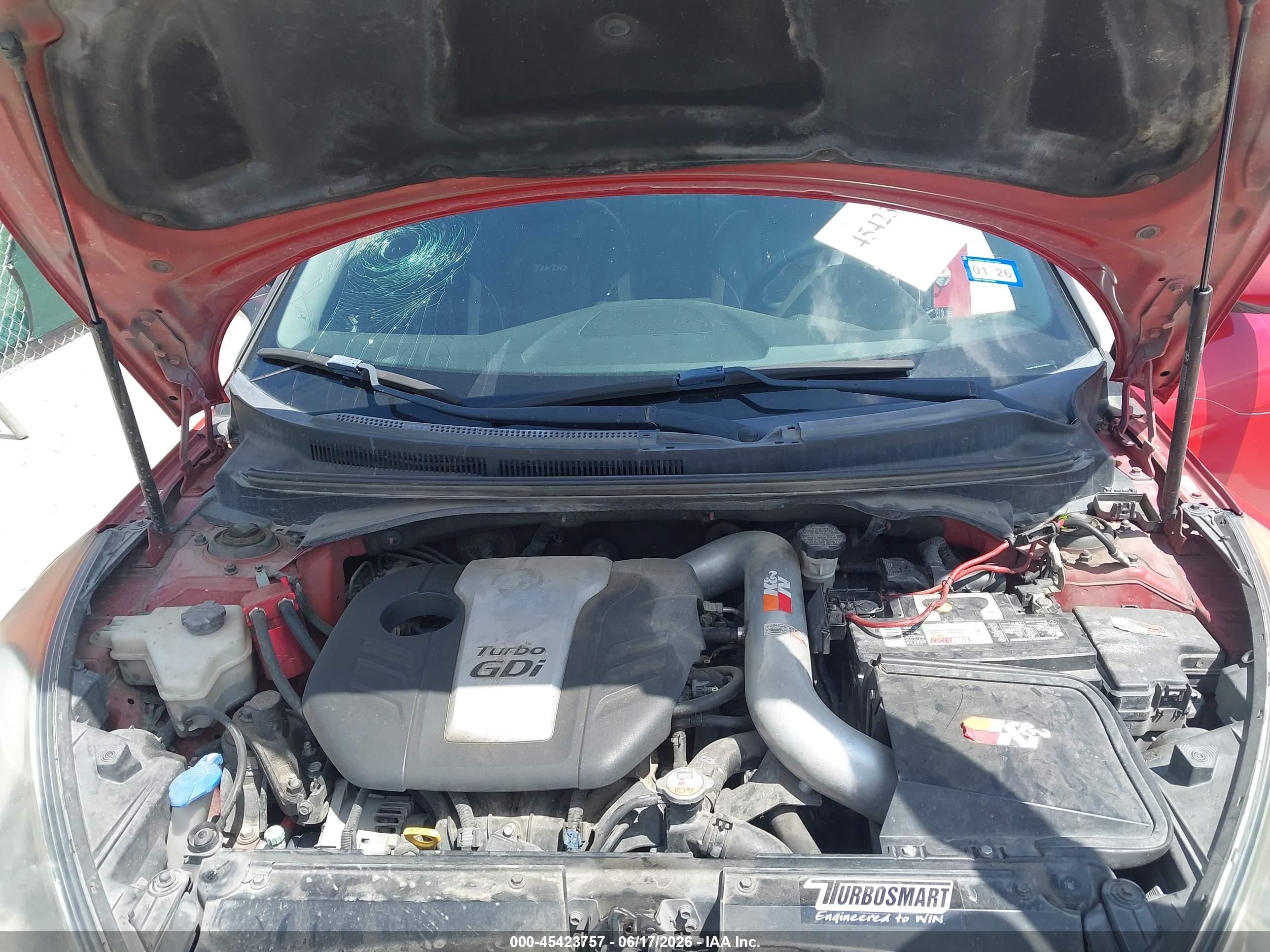 2014 Hyundai Veloster Turbo W/black Red vin: KMHTC6AE9EU206916