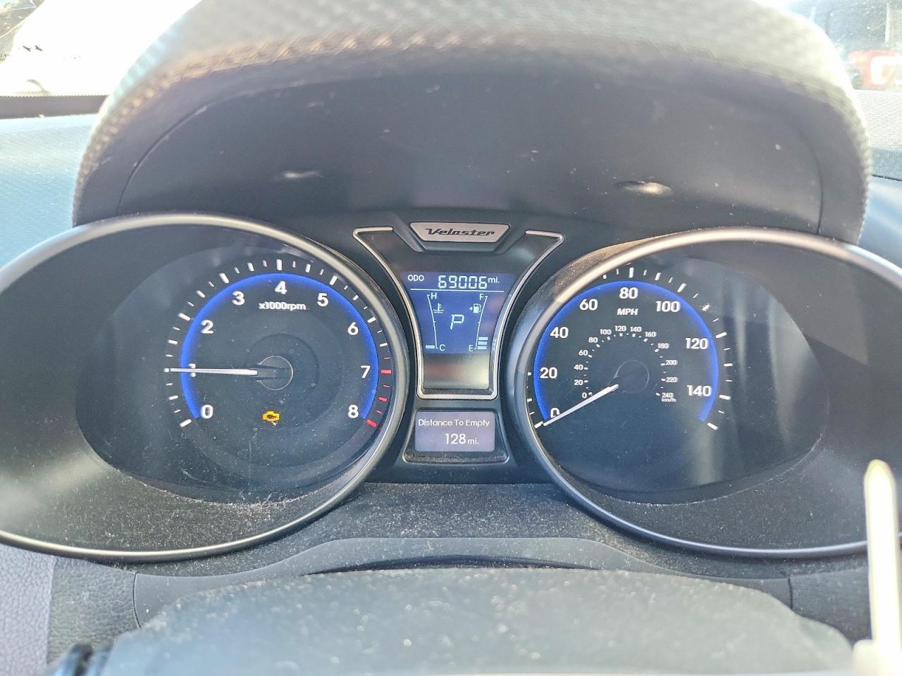 2015 Hyundai Veloster Turbo Черный vin: KMHTC6AE9FU216170