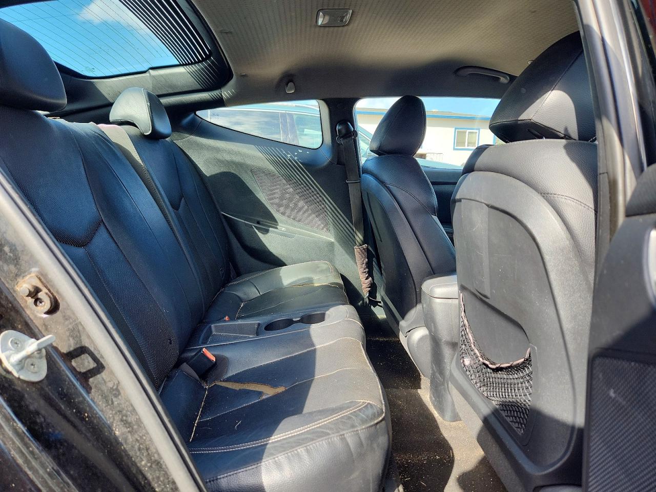 2015 Hyundai Veloster Turbo Черный vin: KMHTC6AE9FU216170