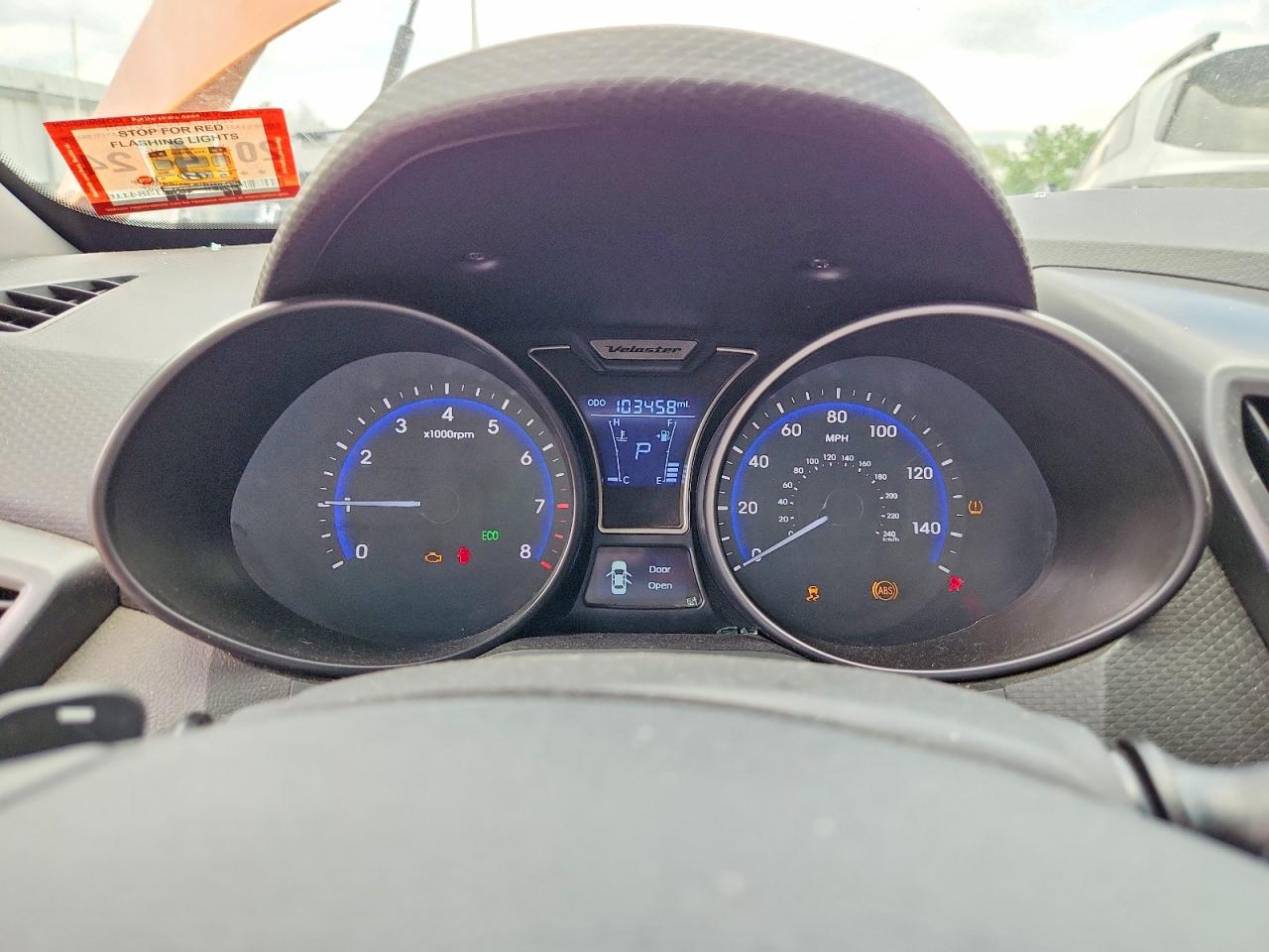 2015 Hyundai Veloster Turbo Orange vin: KMHTC6AE9FU229016