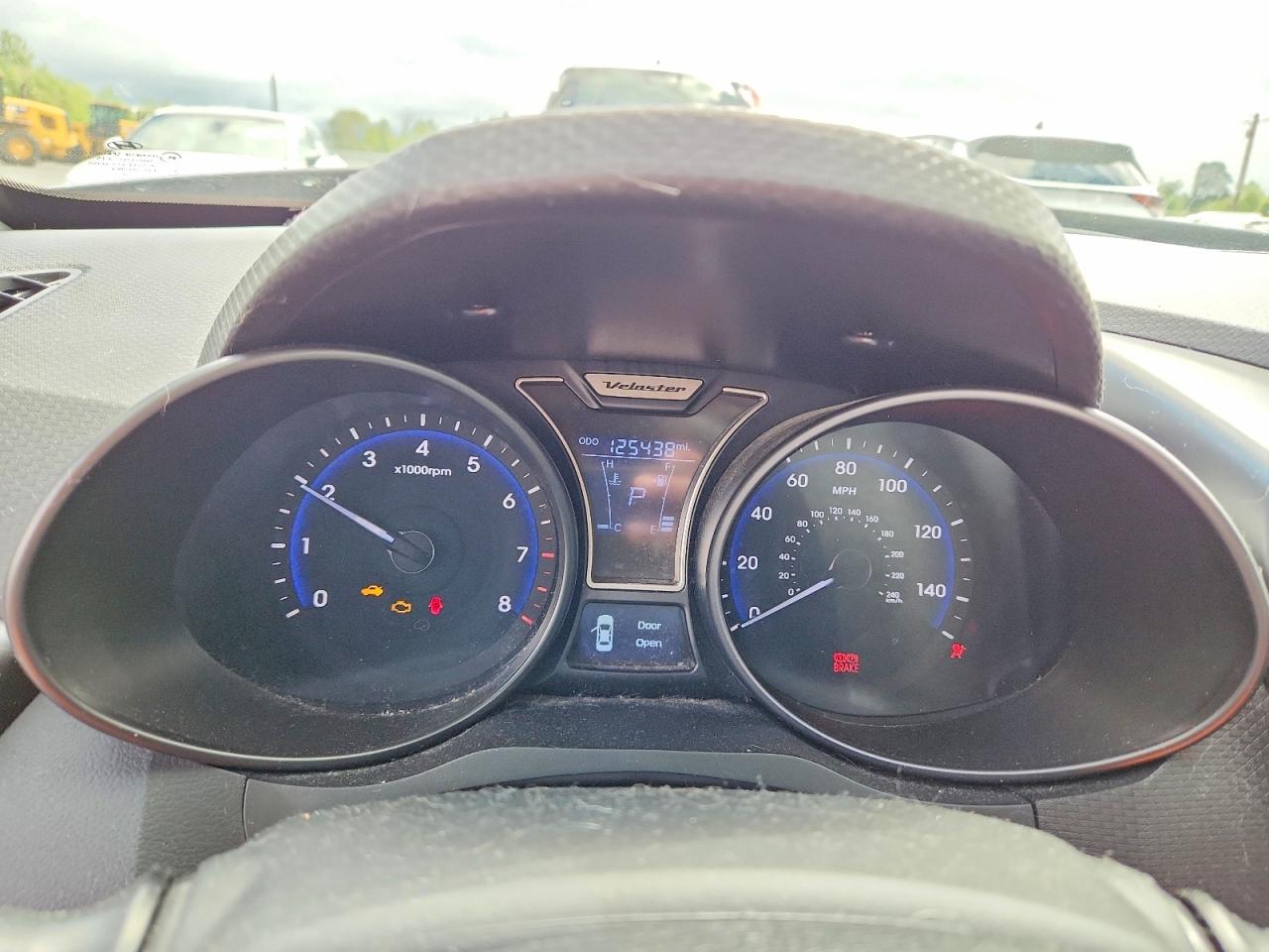2013 Hyundai Veloster Turbo Black vin: KMHTC6AEXDU107441