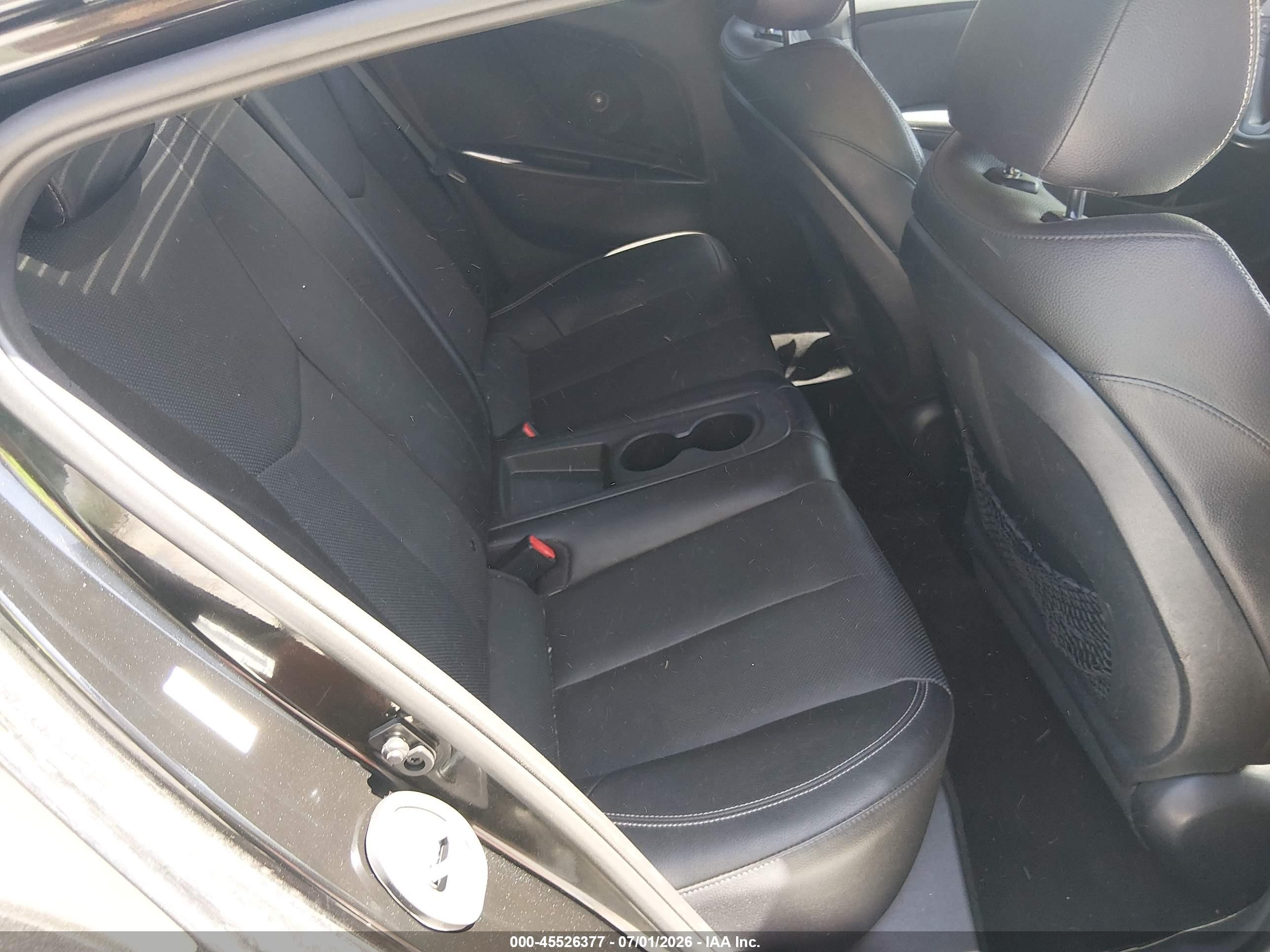 2014 Hyundai Veloster Turbo W/black Black vin: KMHTC6AEXEU191696