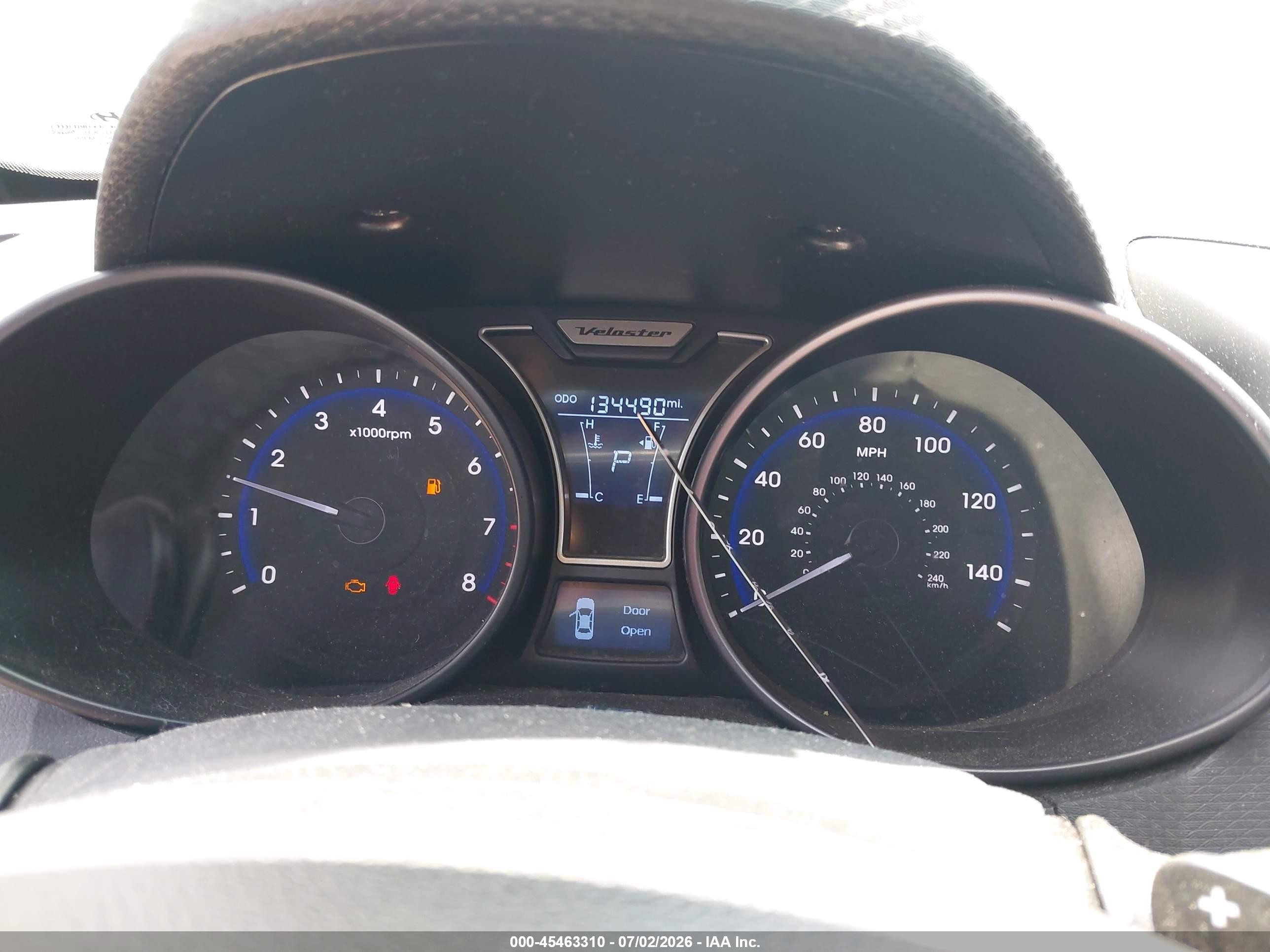 2014 Hyundai Veloster Turbo W/black Gray vin: KMHTC6AEXEU202261