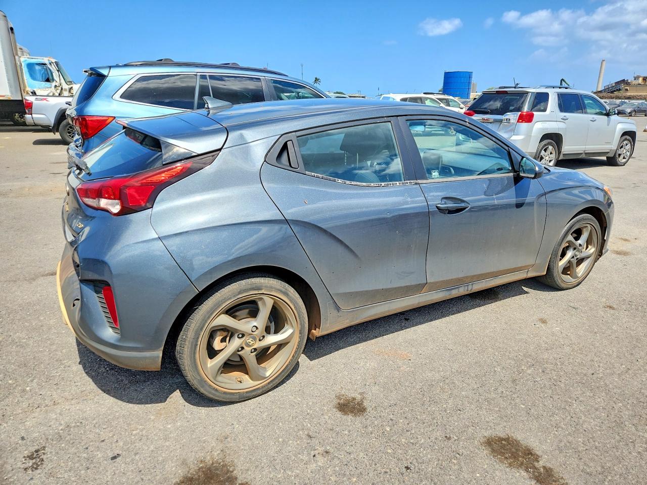2020 Hyundai Veloster 2.0l Charcoal vin: KMHTG6AF3LU029712