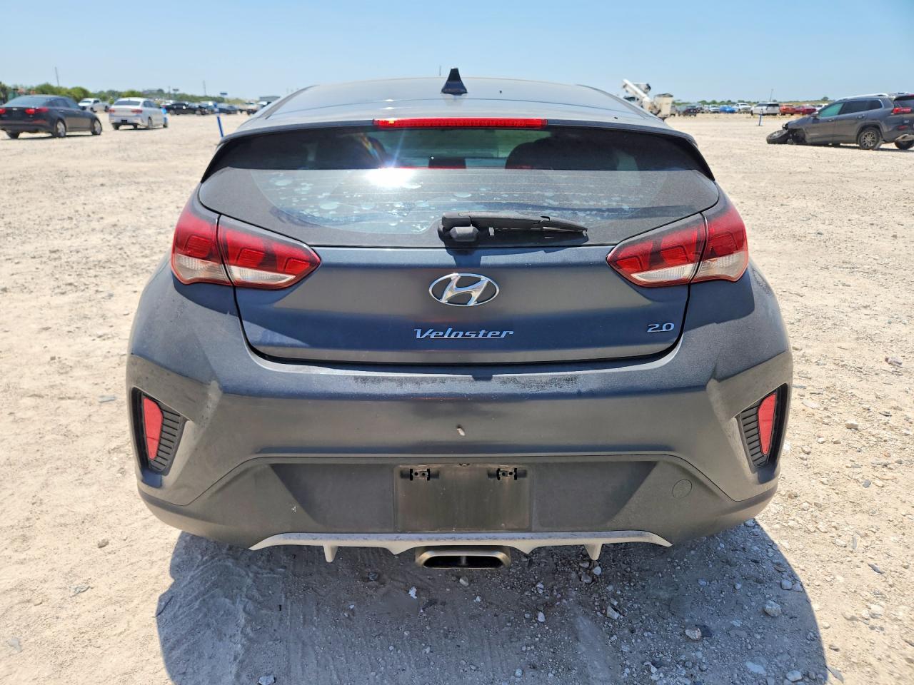 2019 Hyundai Veloster 2.0l Premium Gray vin: KMHTG6AF6KU013065