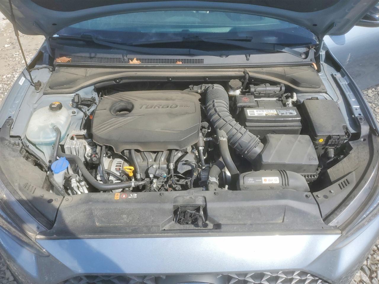 2019 Hyundai Veloster Turbo Ultimate Silver vin: KMHTH6AB1KU010472