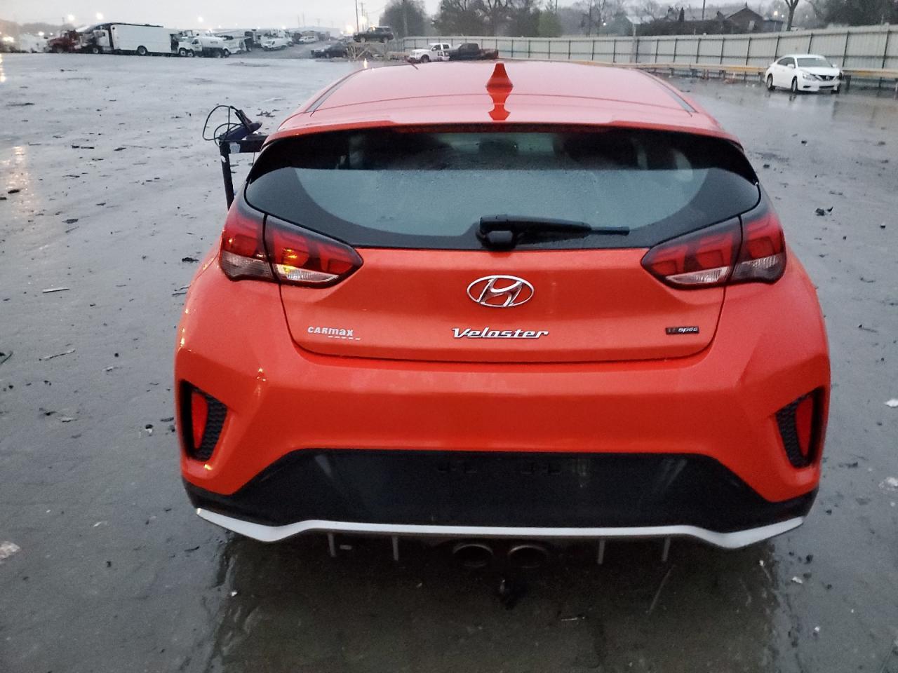 2019 Hyundai Veloster Turbo Orange vin: KMHTH6AB2KU008729