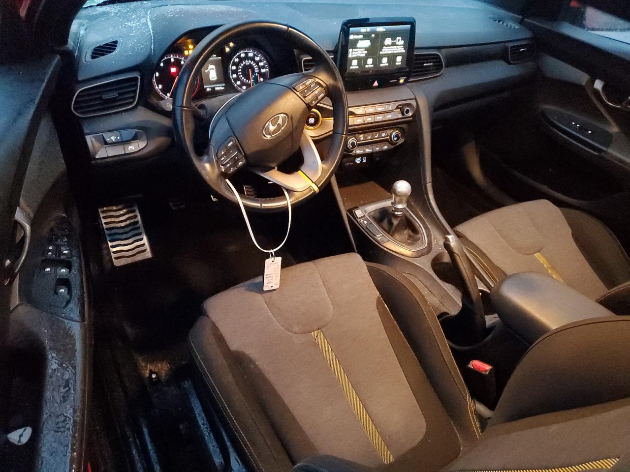 2019 Hyundai Veloster Turbo Orange vin: KMHTH6AB2KU008729