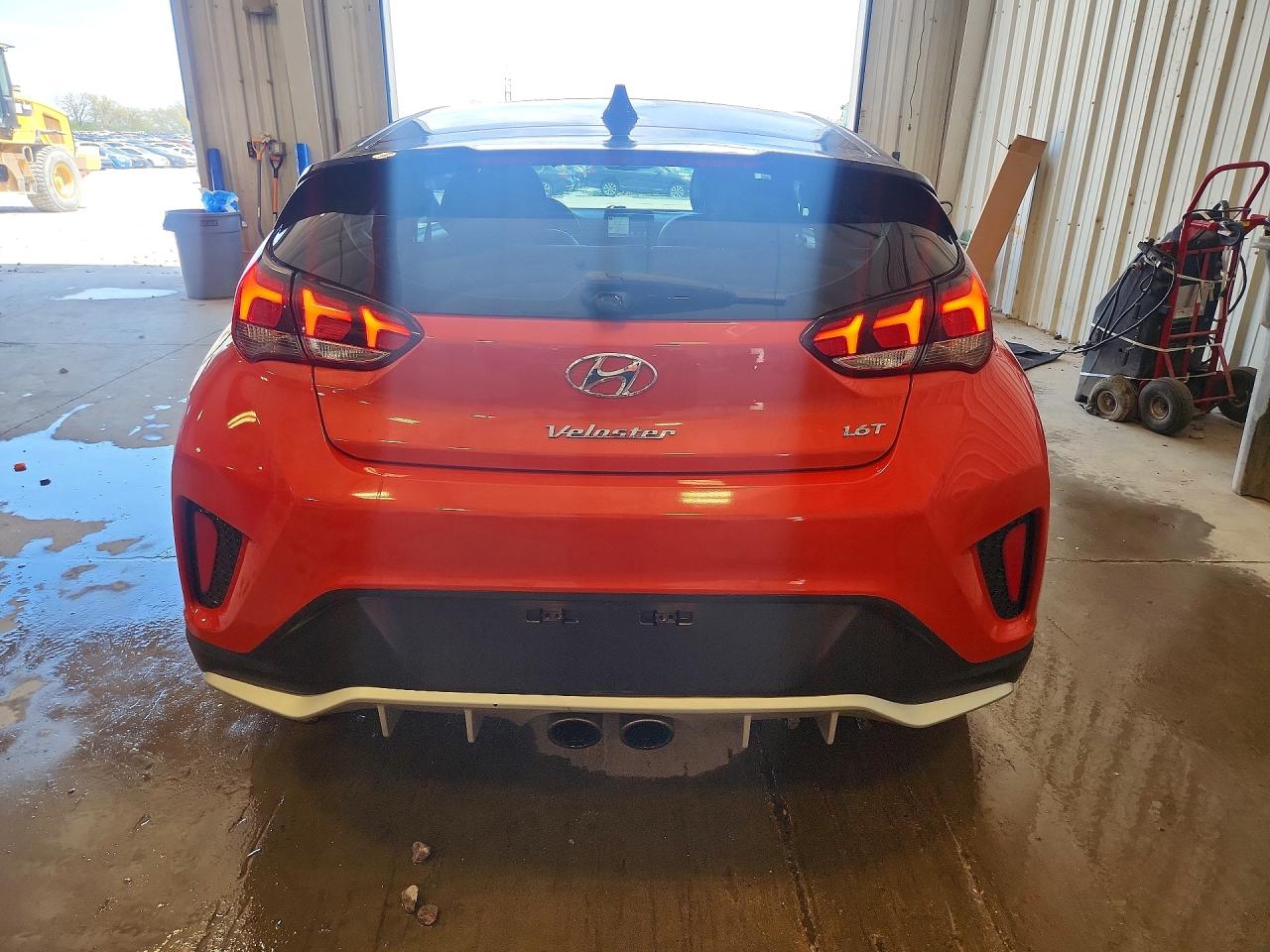 2019 Hyundai Veloster Turbo Ultimate Orange vin: KMHTH6AB6KU014338