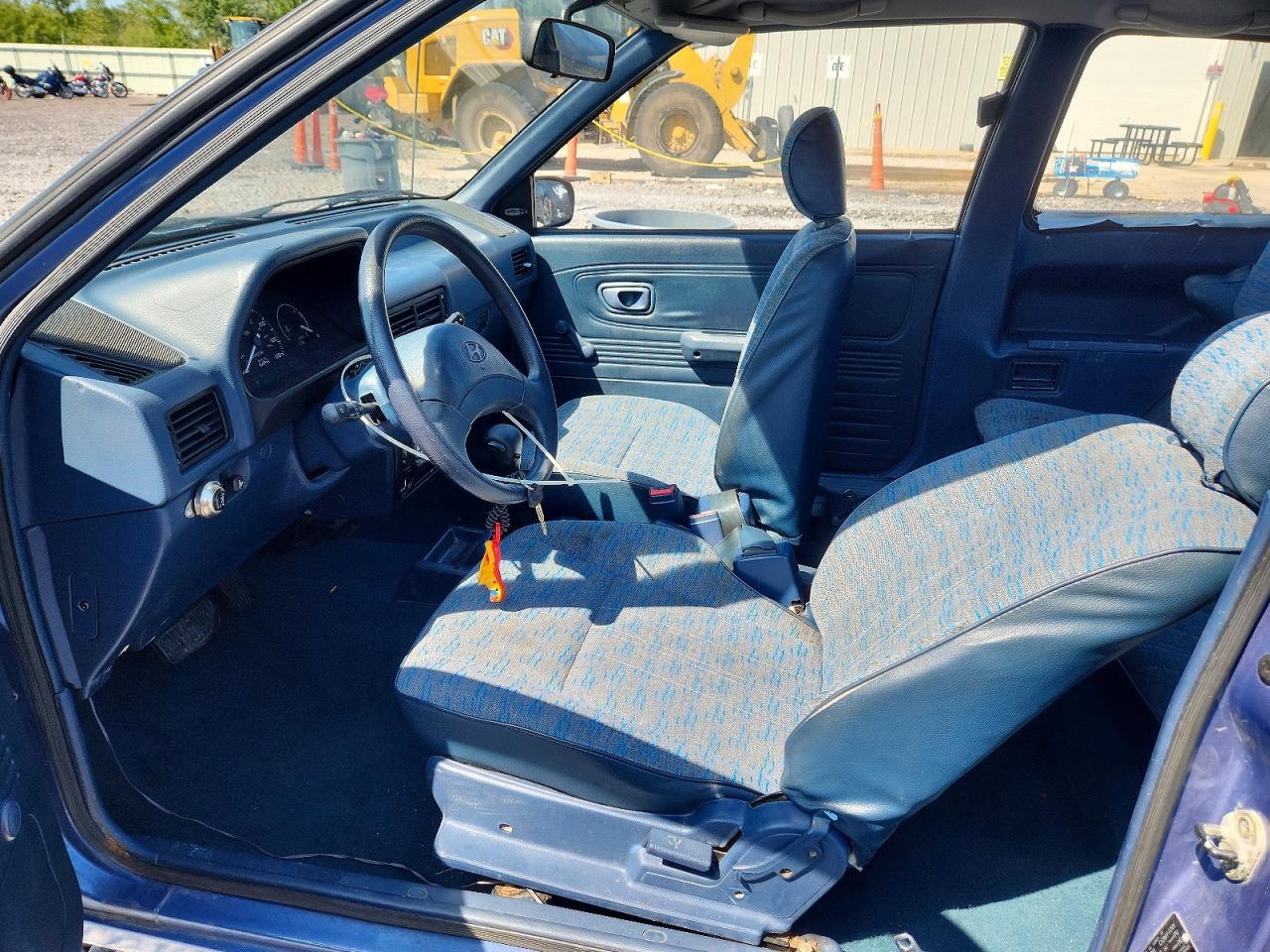 1994 Hyundai Excel Base Blue vin: KMHVD12JXRU335855