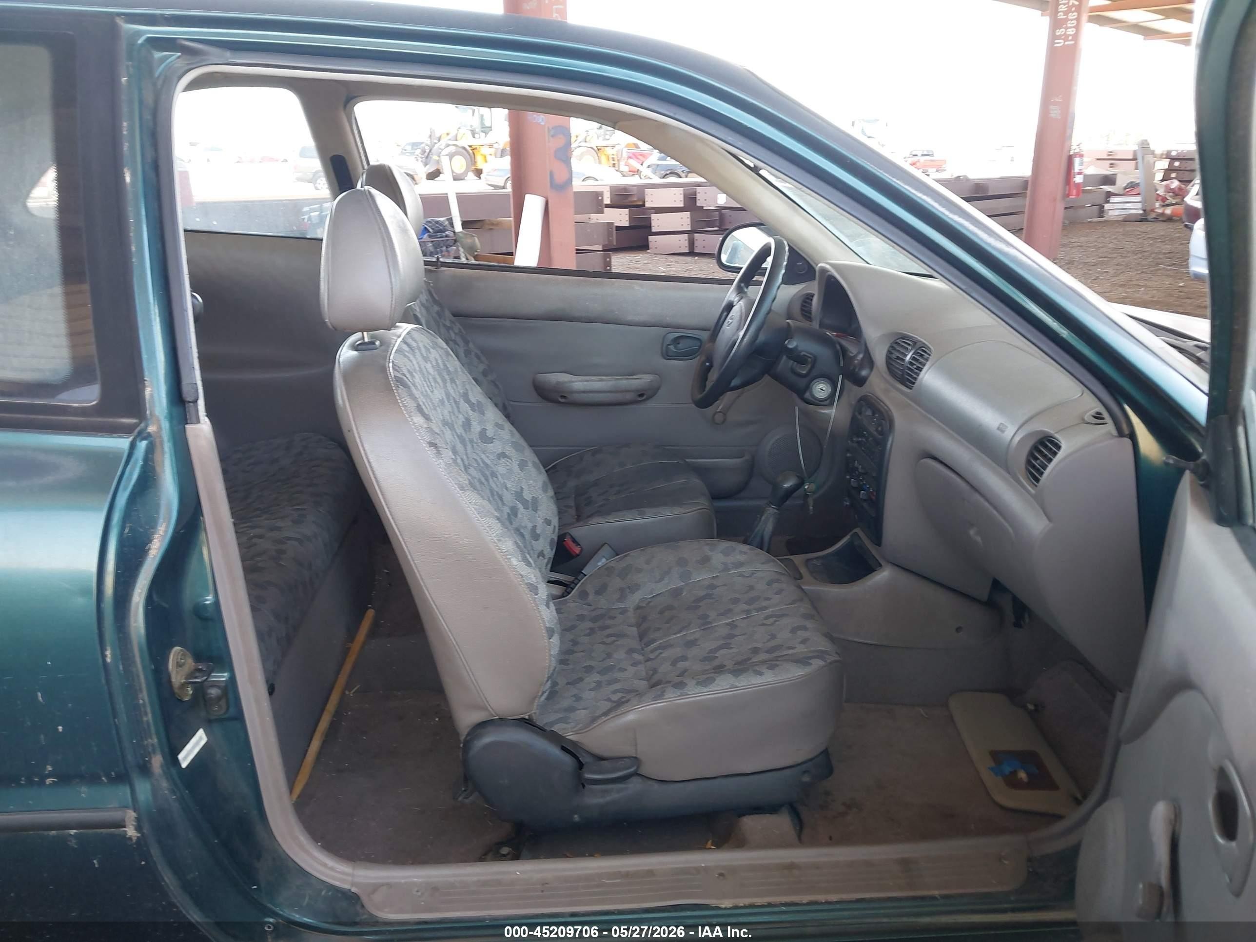 1995 Hyundai Accent L Green vin: KMHVD14N5SU045304