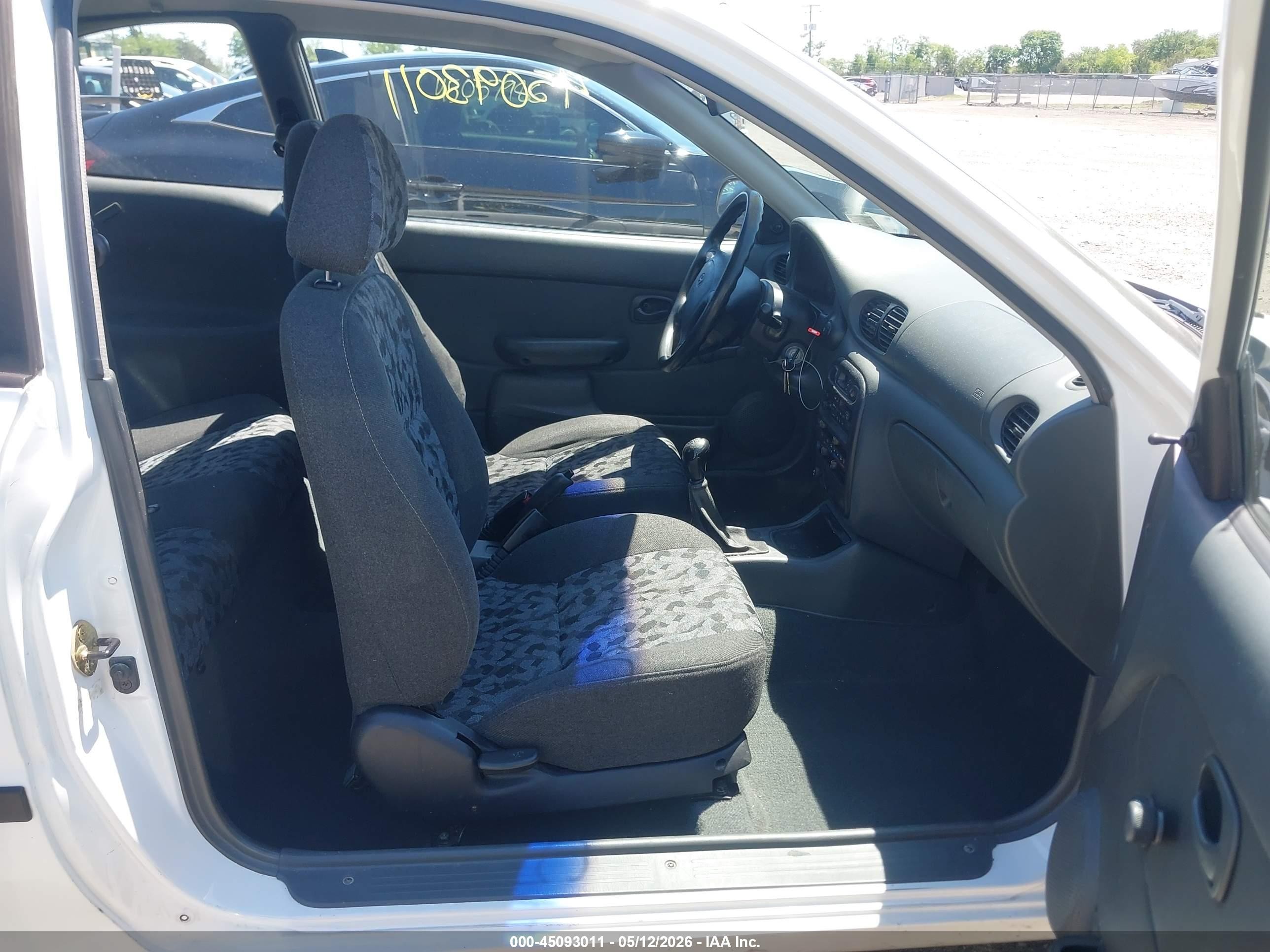1996 Hyundai Accent L White vin: KMHVD14N7TU153702