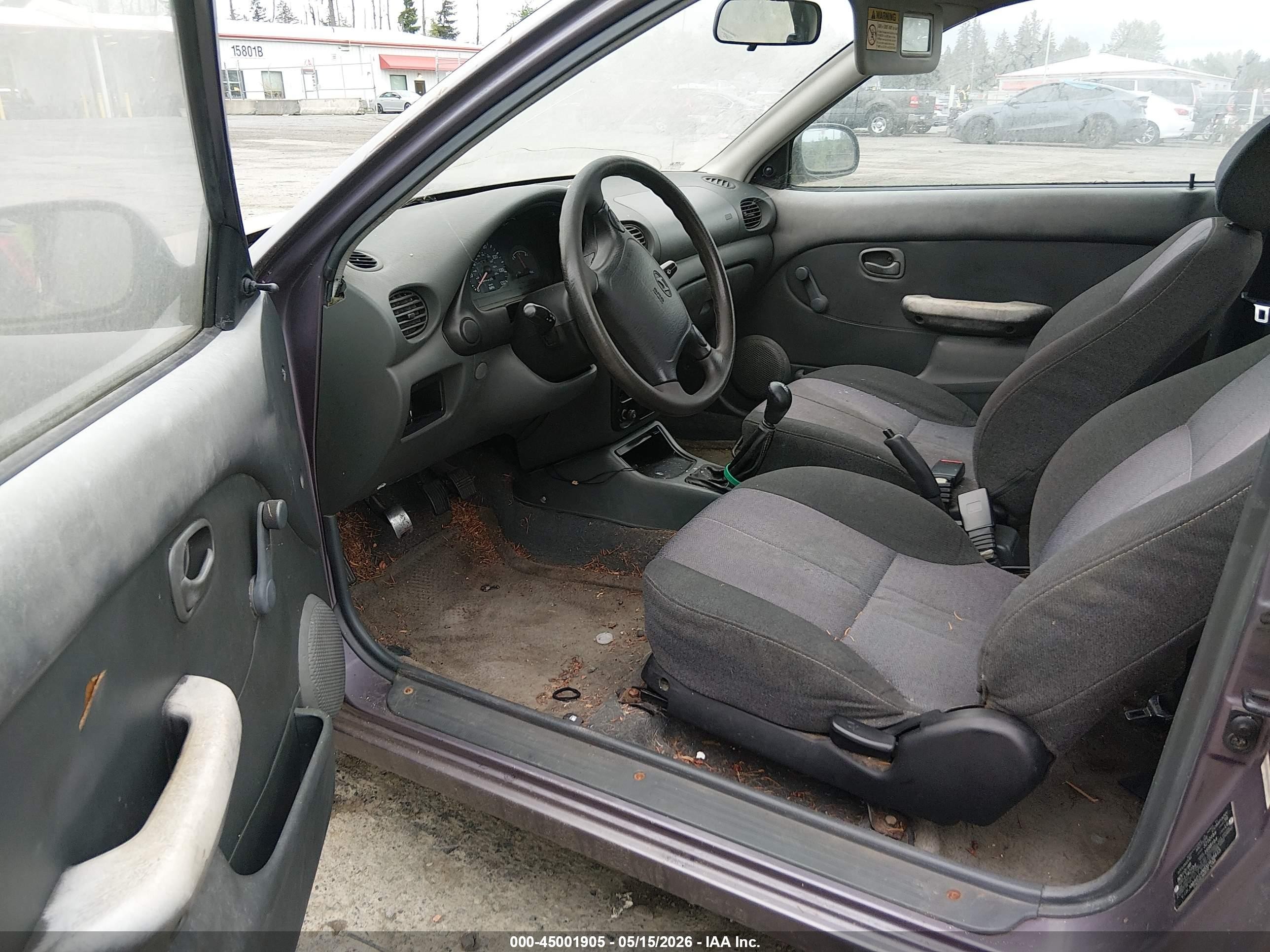 1999 Hyundai Accent L Purple vin: KMHVD14N8XU438415