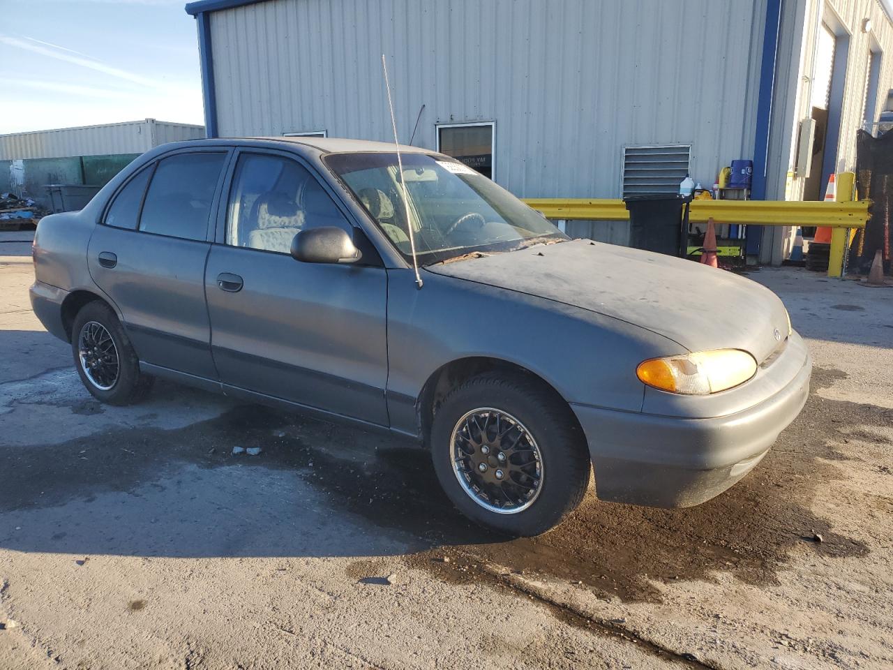 1996 Hyundai Accent Base Black vin: KMHVF14N0TU263663
