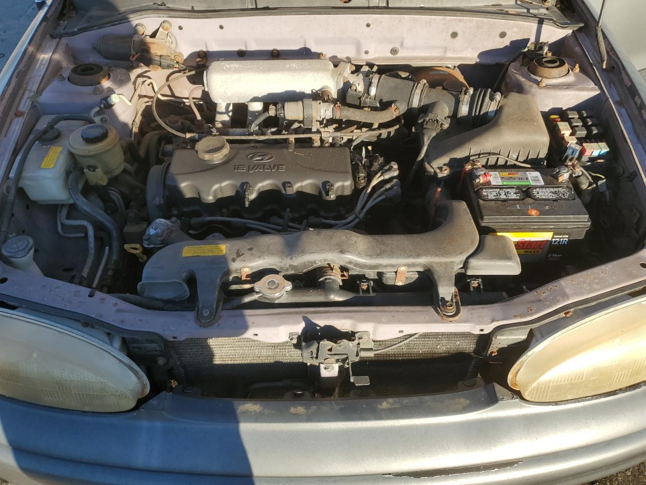 1996 Hyundai Accent Base Black vin: KMHVF14N0TU263663