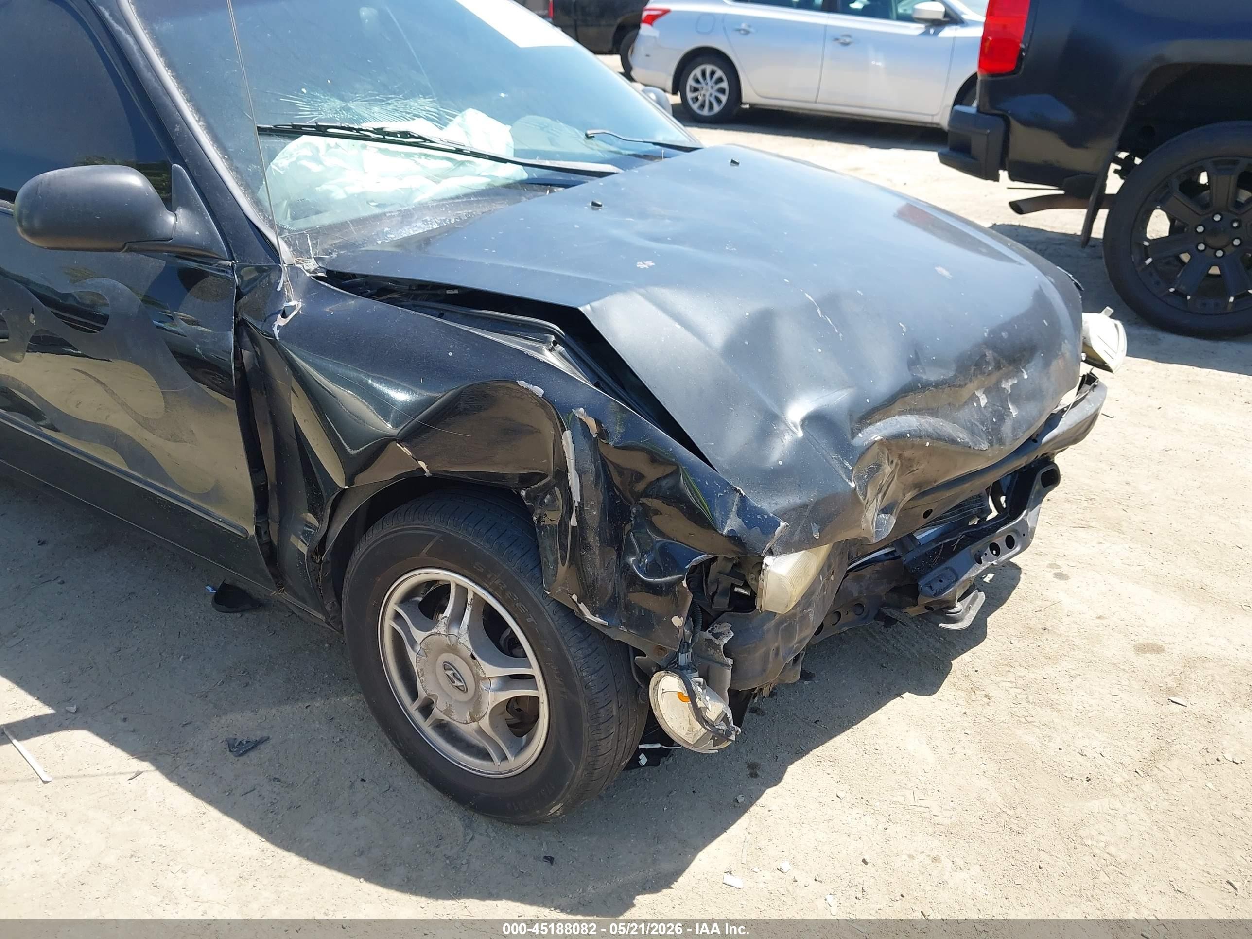 1999 Hyundai Accent Gl Black vin: KMHVF24N1XU585014