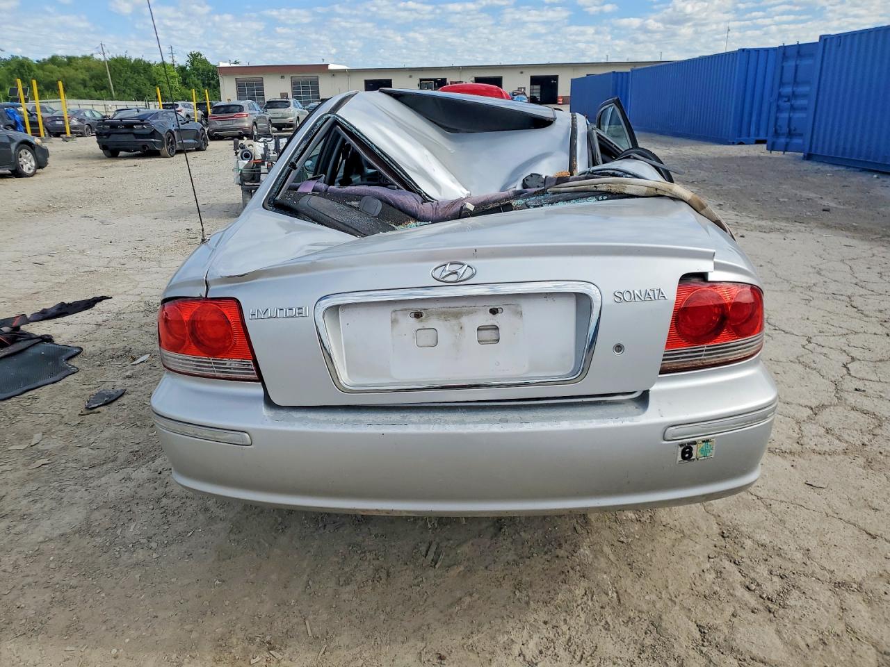 2004 Hyundai Sonata Gl Серебряный vin: KMHWF25H04A060763