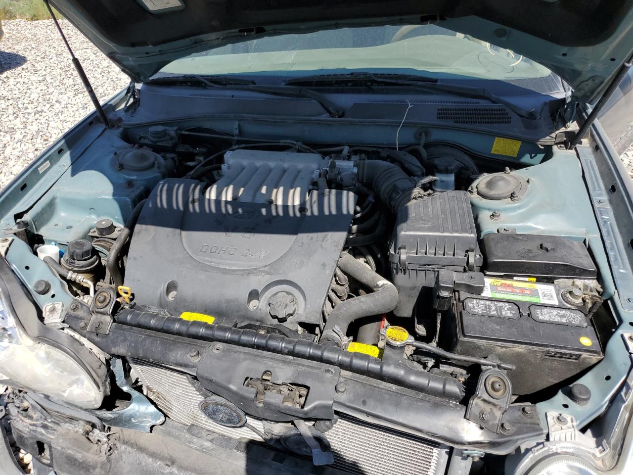 2005 Hyundai Sonata Gl Green vin: KMHWF25H05A137746