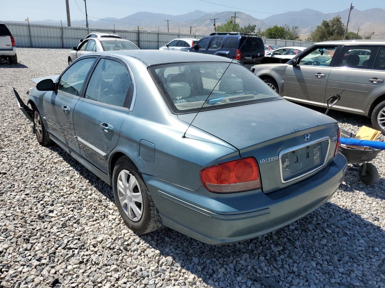 2005 Hyundai Sonata Gl Green vin: KMHWF25H05A137746