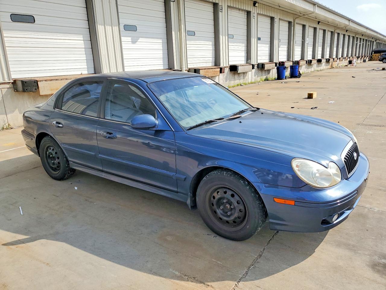 2005 Hyundai Sonata Gl Blue vin: KMHWF25H05A160928