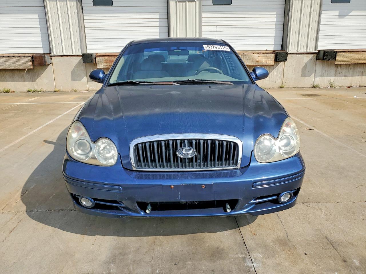 2005 Hyundai Sonata Gl Blue vin: KMHWF25H05A160928