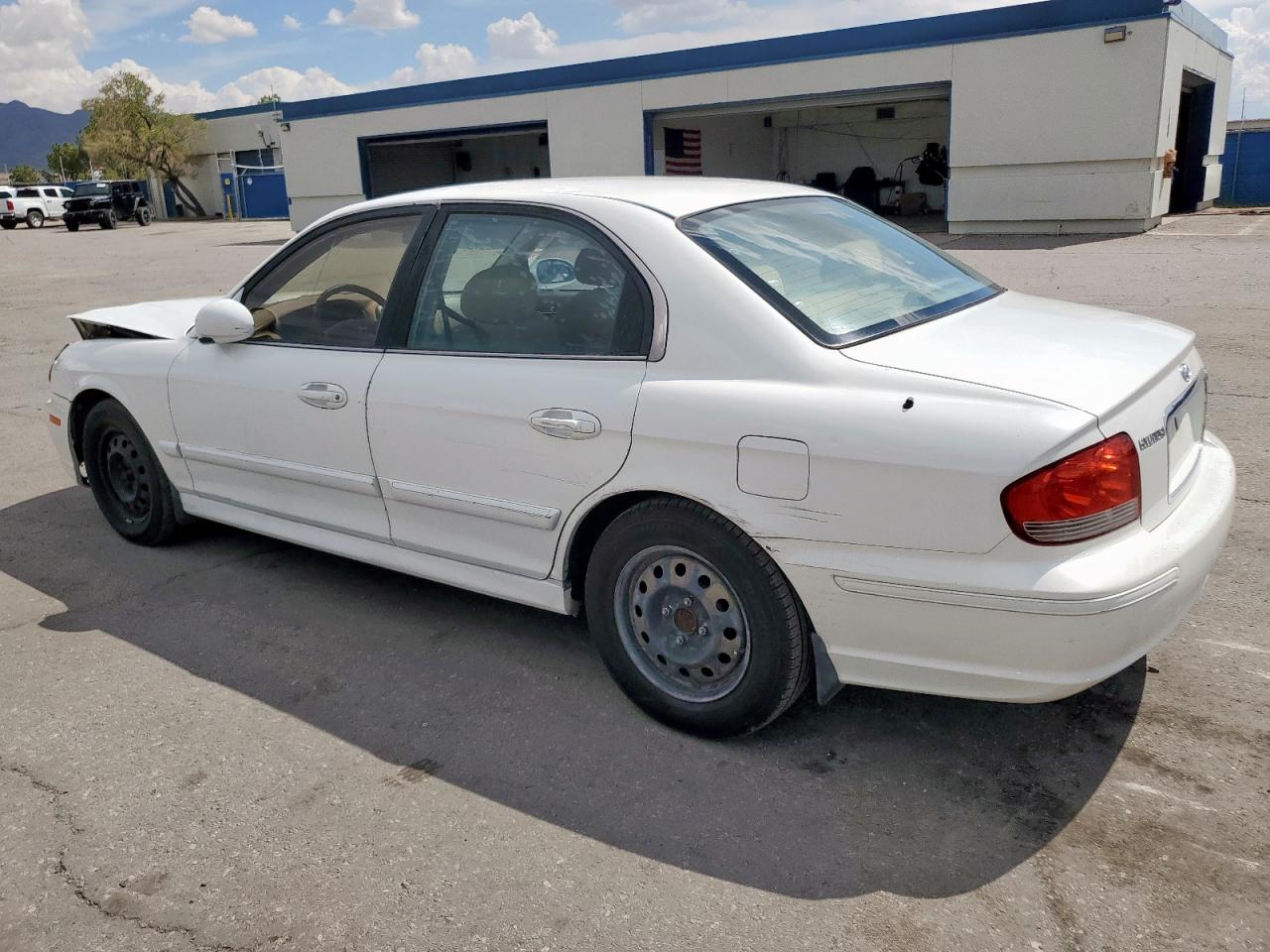 2005 Hyundai Sonata Gl White vin: KMHWF25H15A165586