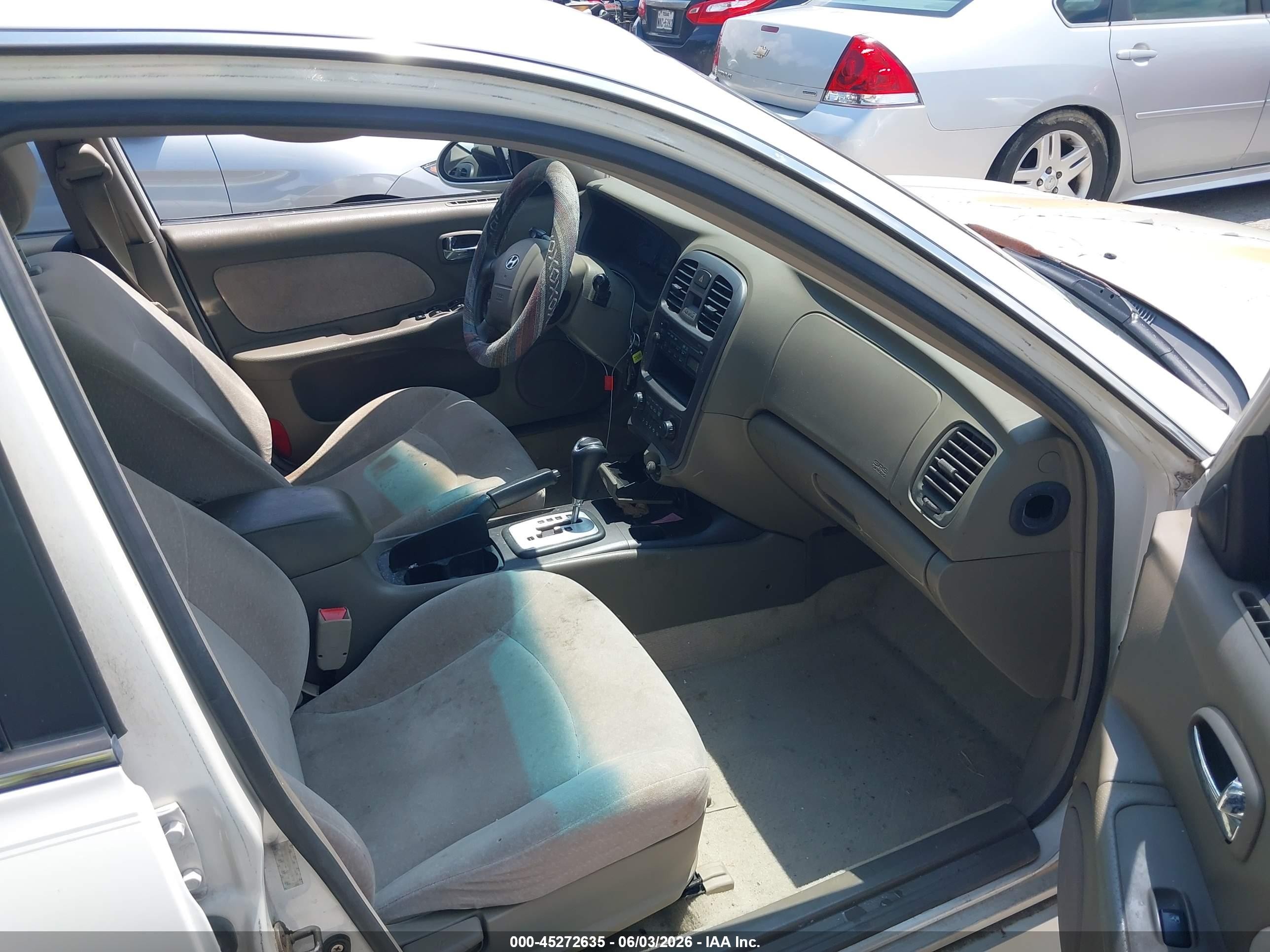 2002 Hyundai Sonata Gls White vin: KMHWF25H32A616979