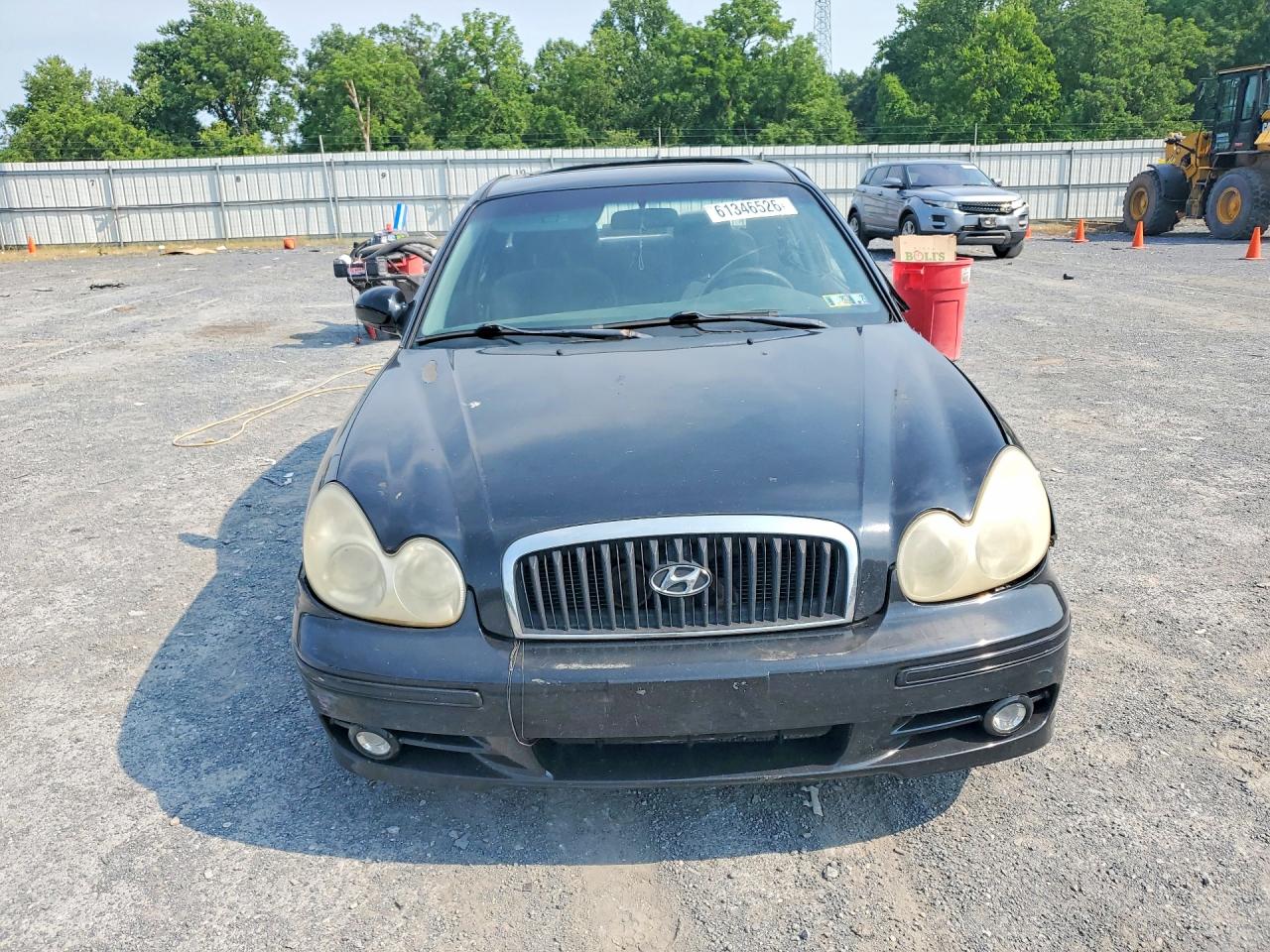 2003 Hyundai Sonata Gl Black vin: KMHWF25H33A736153