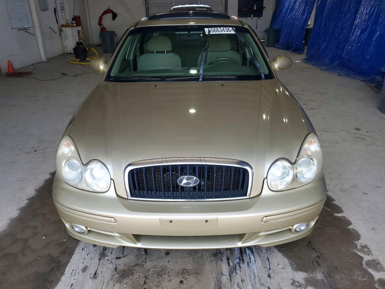 2003 Hyundai Sonata Base Gold vin: KMHWF25H33A826256