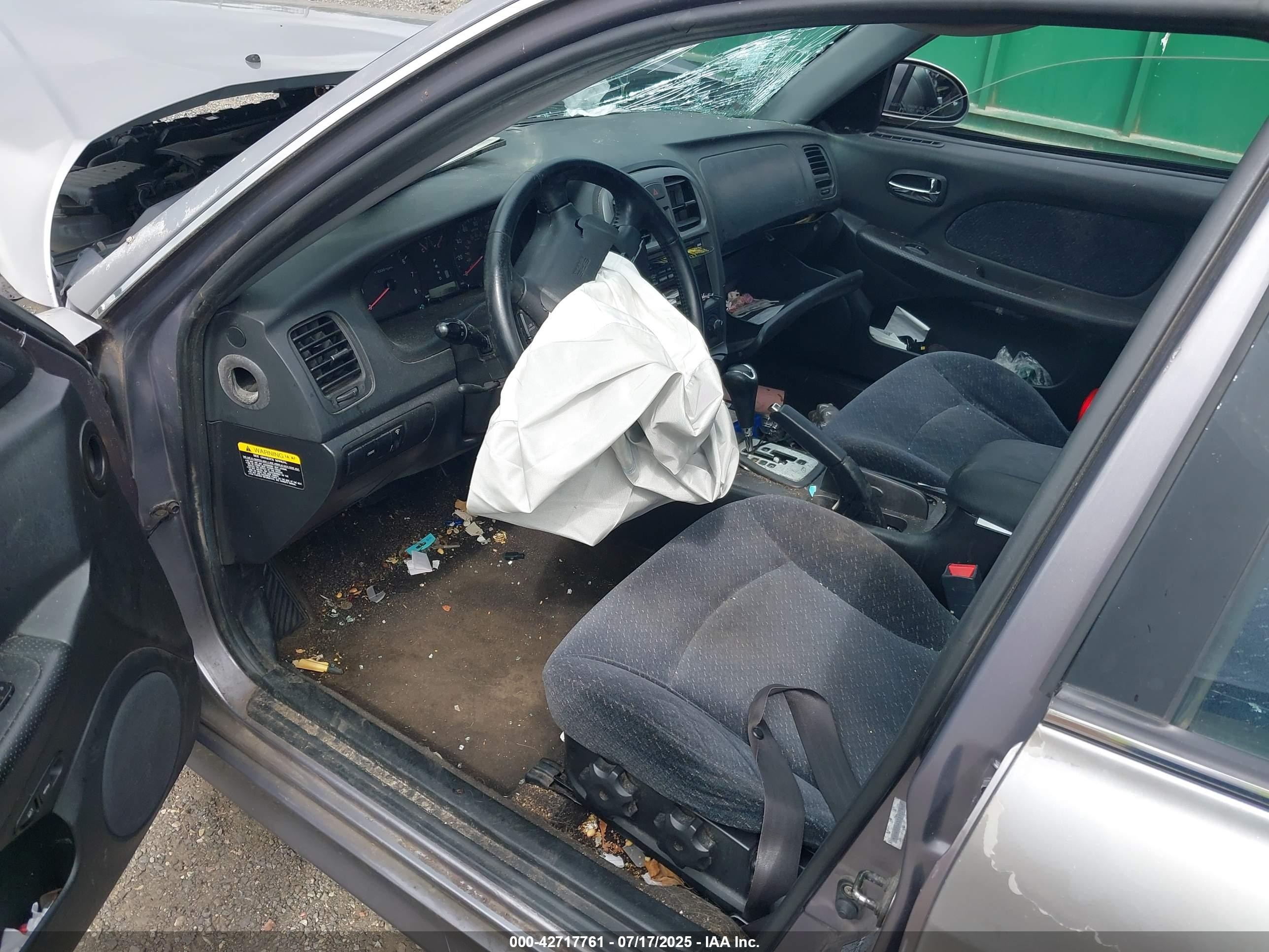 2005 Hyundai Sonata Gl V6 Gray vin: KMHWF25H35A197360