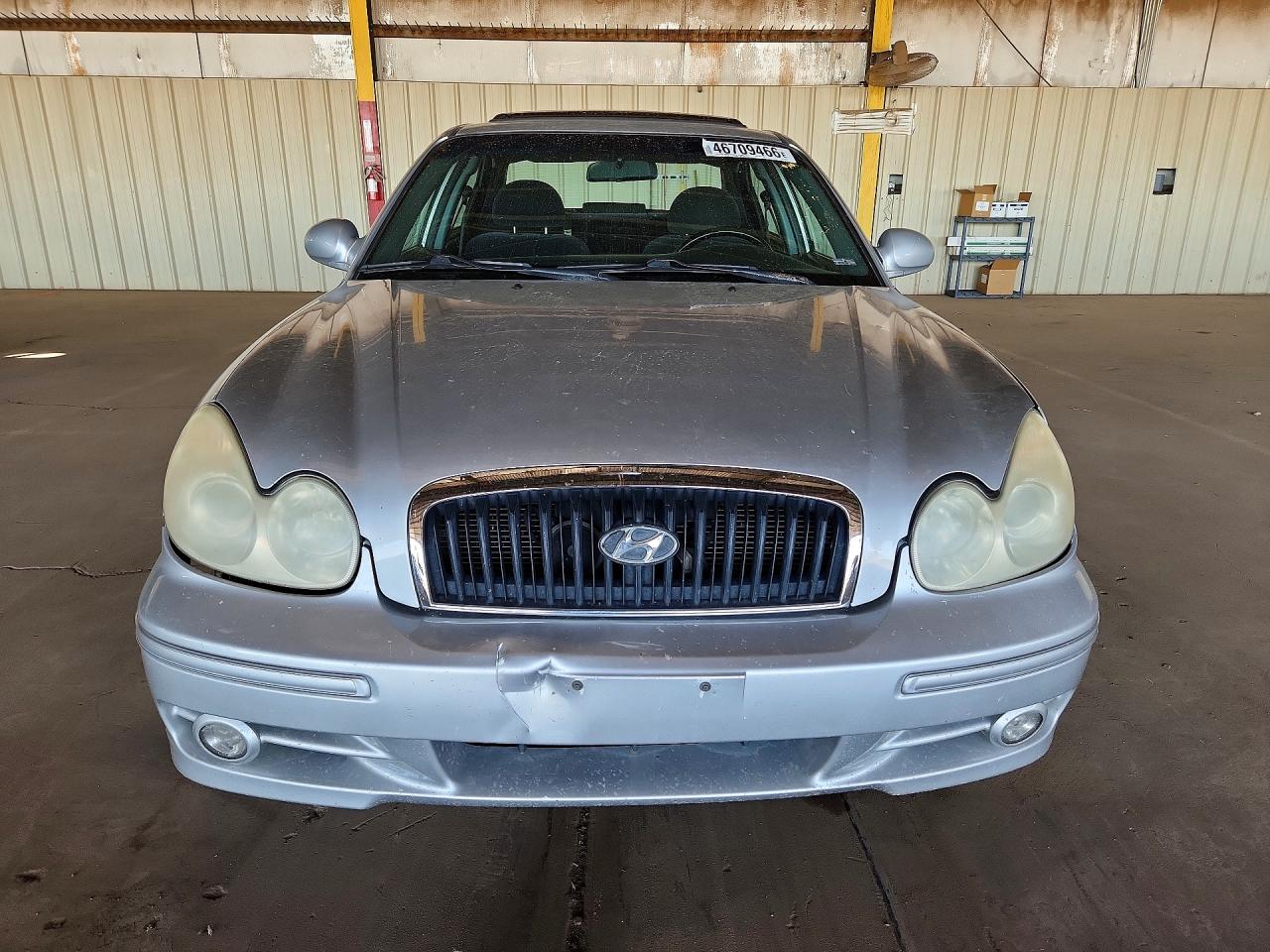 2002 Hyundai Sonata Silver vin: KMHWF25H52A663513