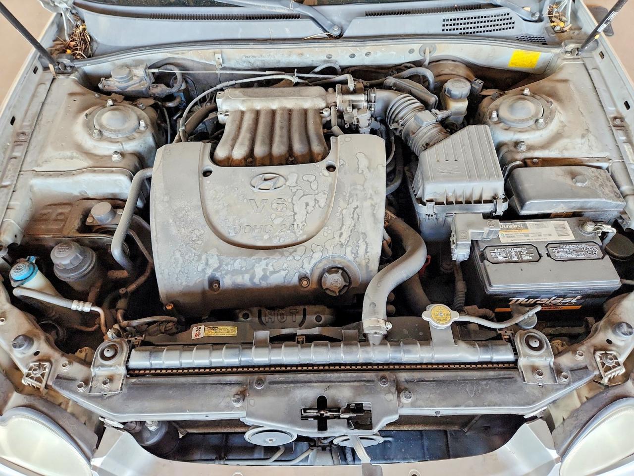 2002 Hyundai Sonata Silver vin: KMHWF25H52A663513