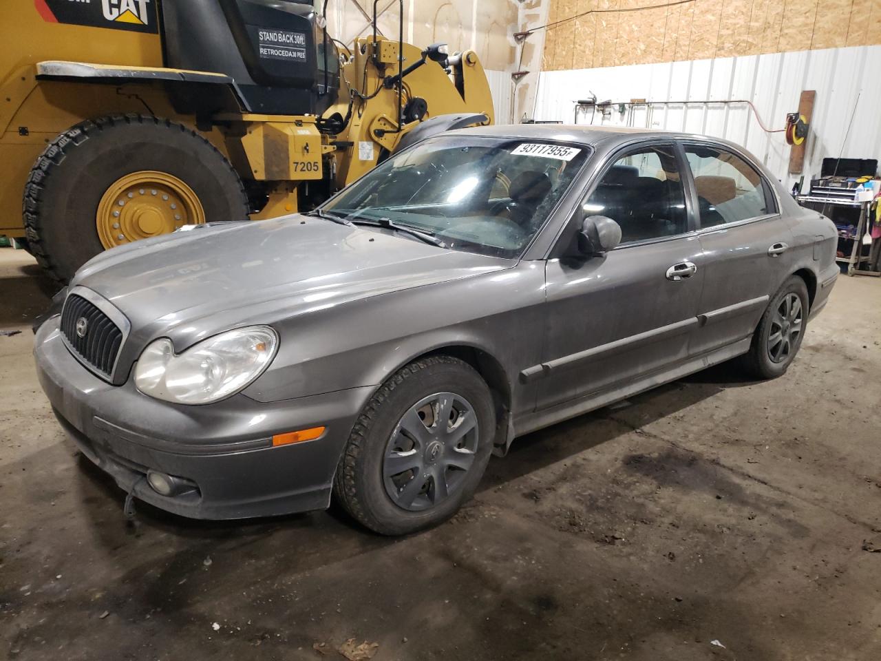 2002 Hyundai Sonata Gl Gray vin: KMHWF25H62A716963