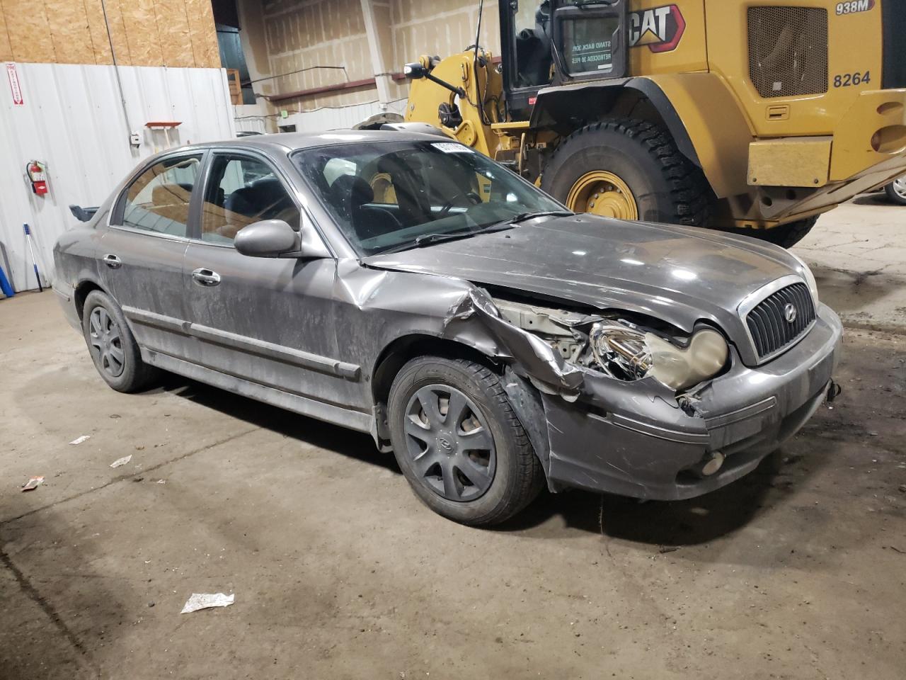 2002 Hyundai Sonata Gl Gray vin: KMHWF25H62A716963