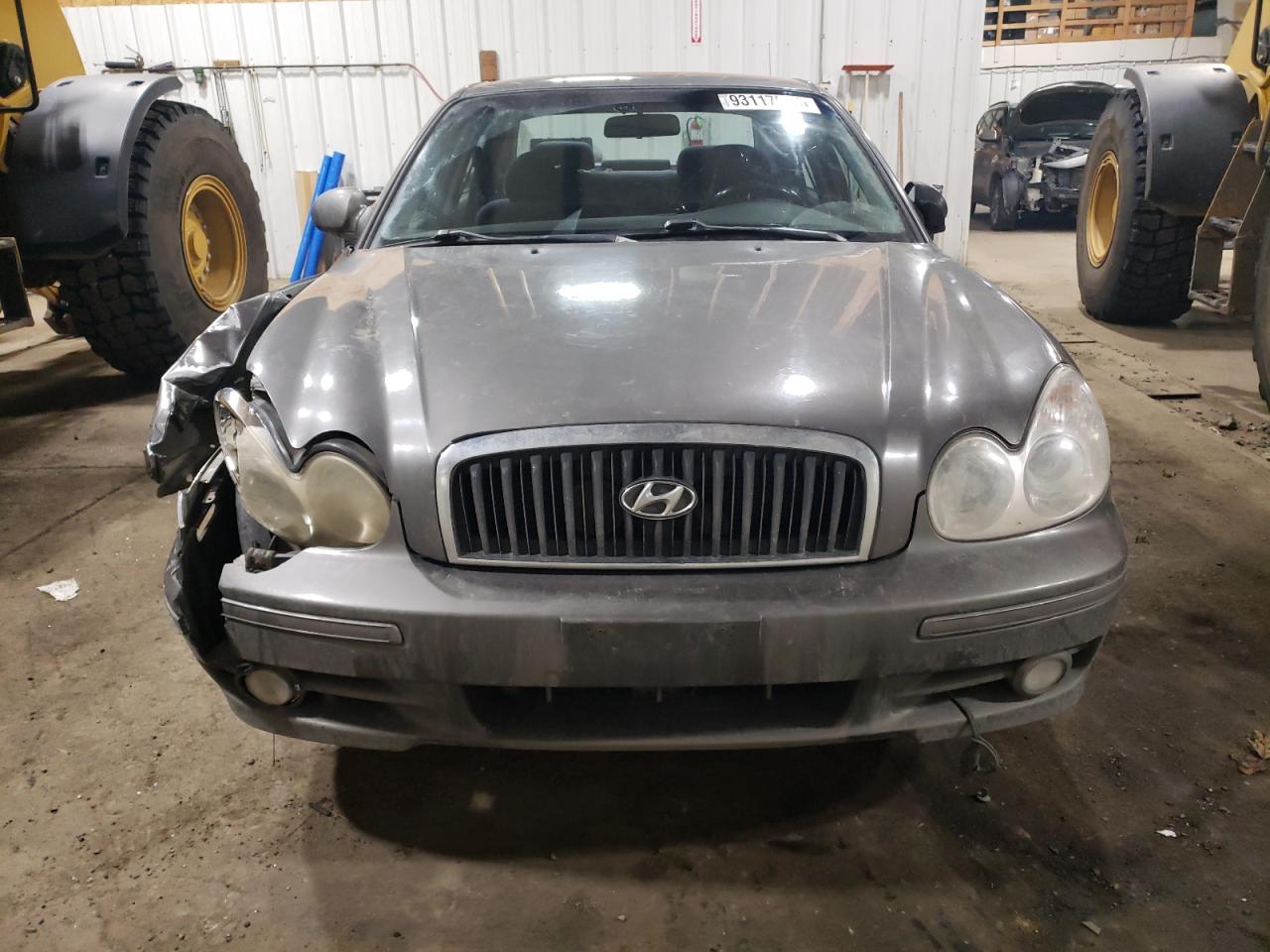 2002 Hyundai Sonata Gl Gray vin: KMHWF25H62A716963
