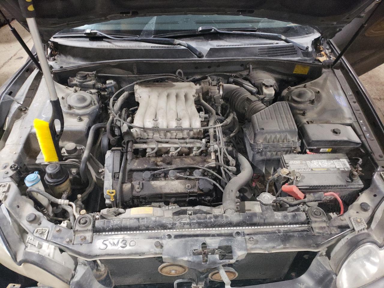 2002 Hyundai Sonata Gl Gray vin: KMHWF25H62A716963