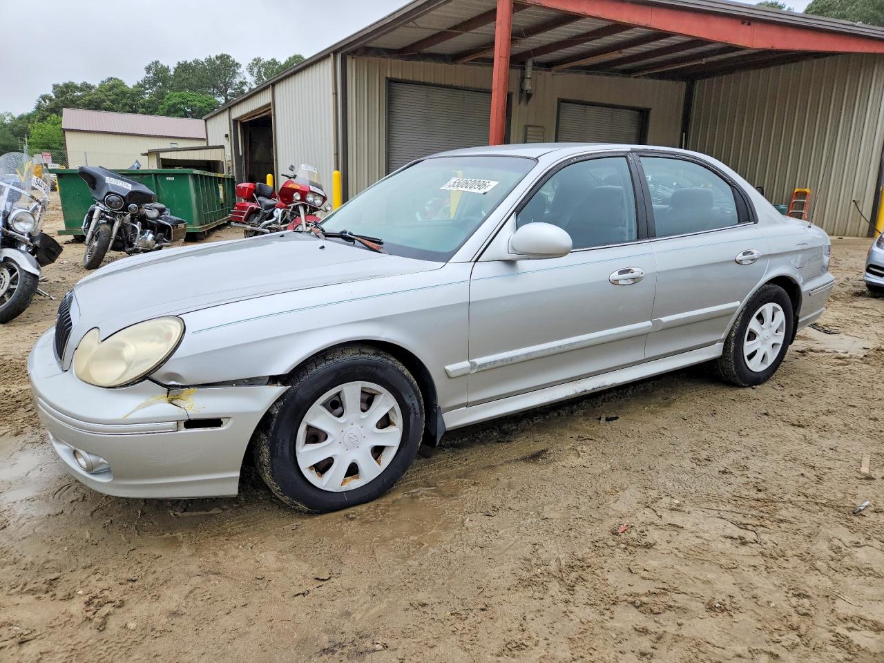 2005 Hyundai Sonata Gl Серебряный vin: KMHWF25H65A135631