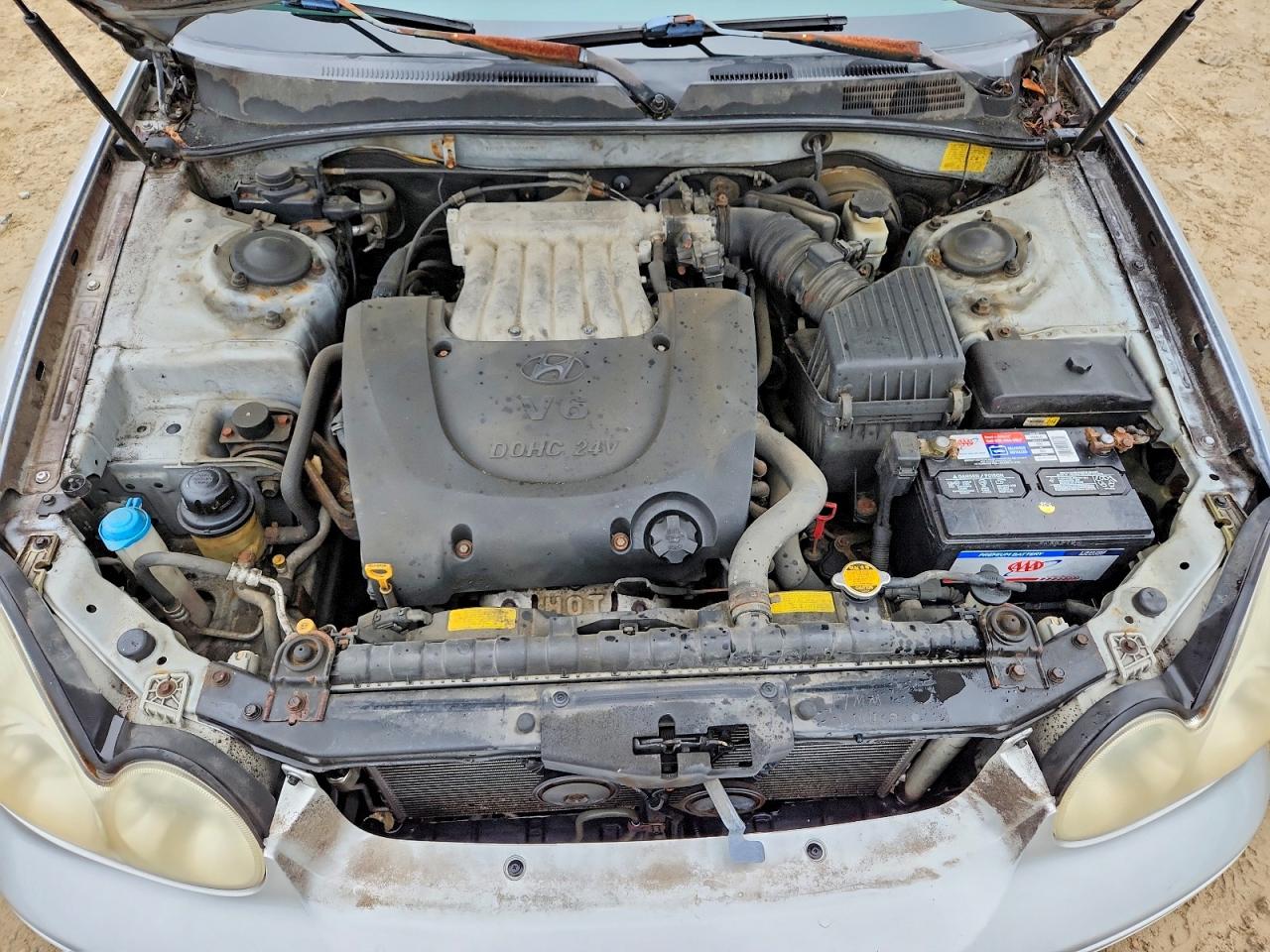 2005 Hyundai Sonata Gl Silver vin: KMHWF25H65A135631