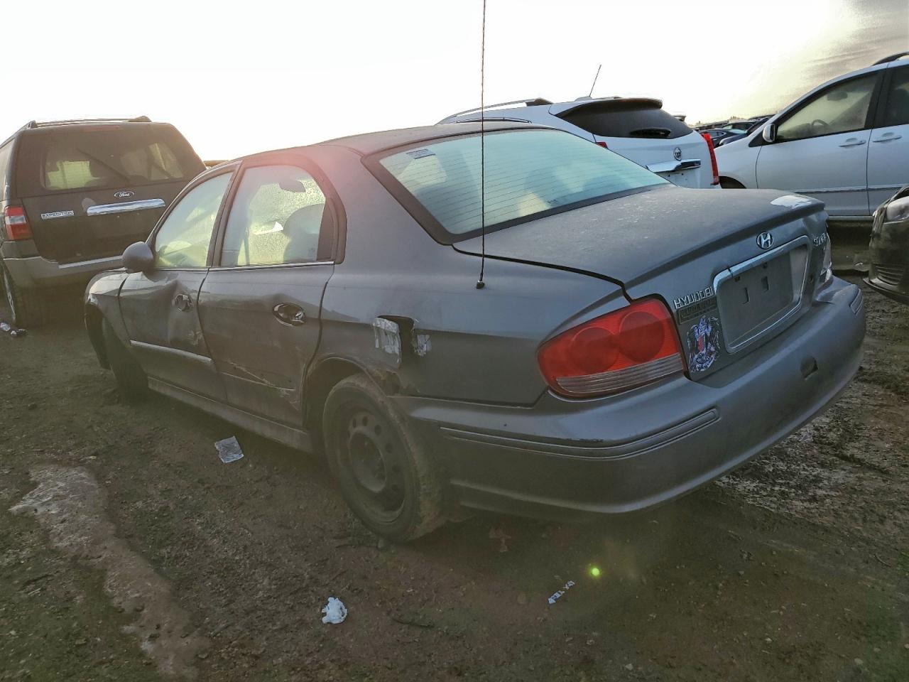 2003 Hyundai Sonata Gl Gray vin: KMHWF25H73A768362